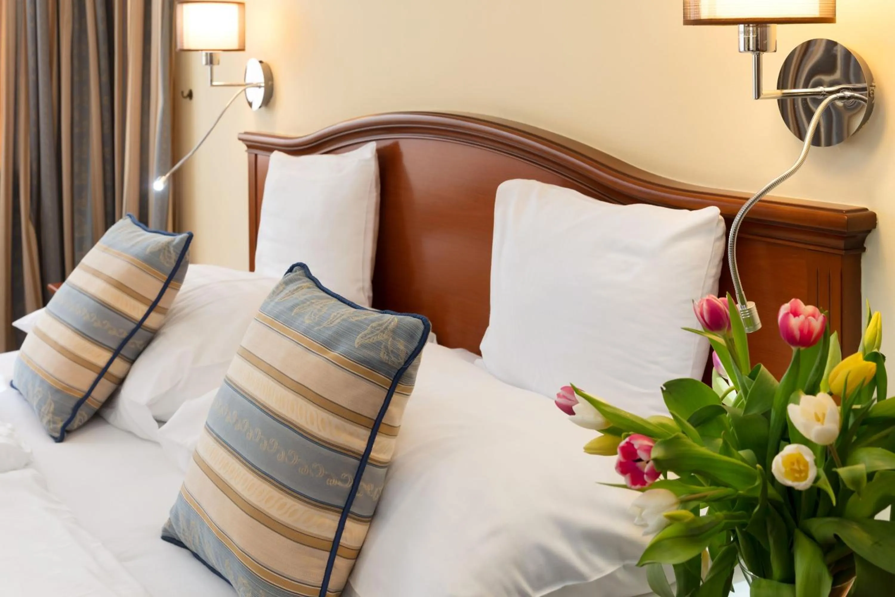 Bed in Hotel Kálvária Superior