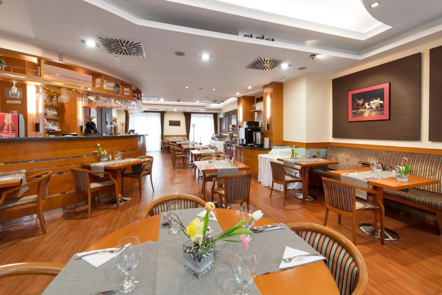 Restaurant/places to eat in Hotel Kálvária Superior