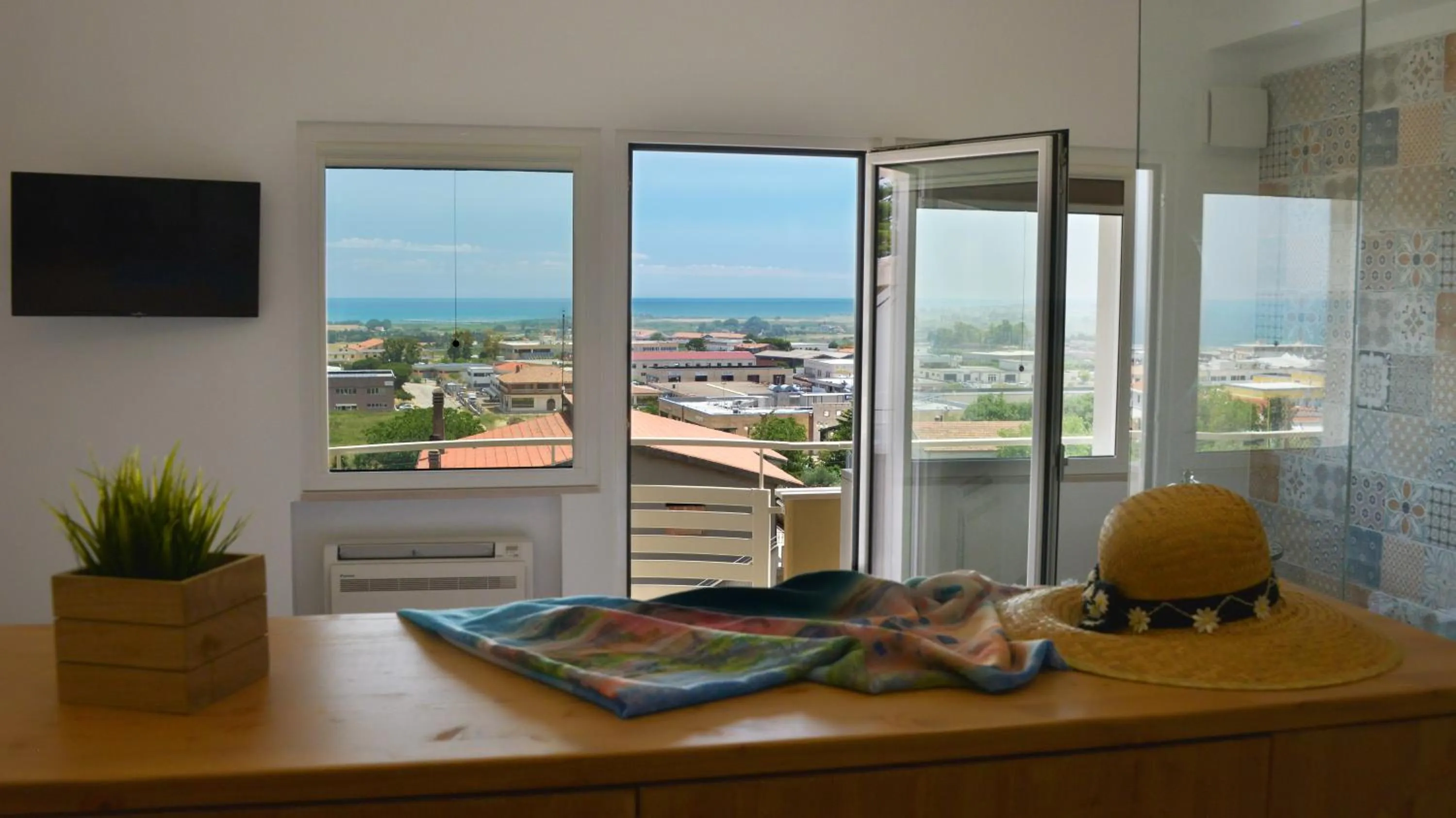 Balcony/Terrace in Dimora EFFE - Eco B&B