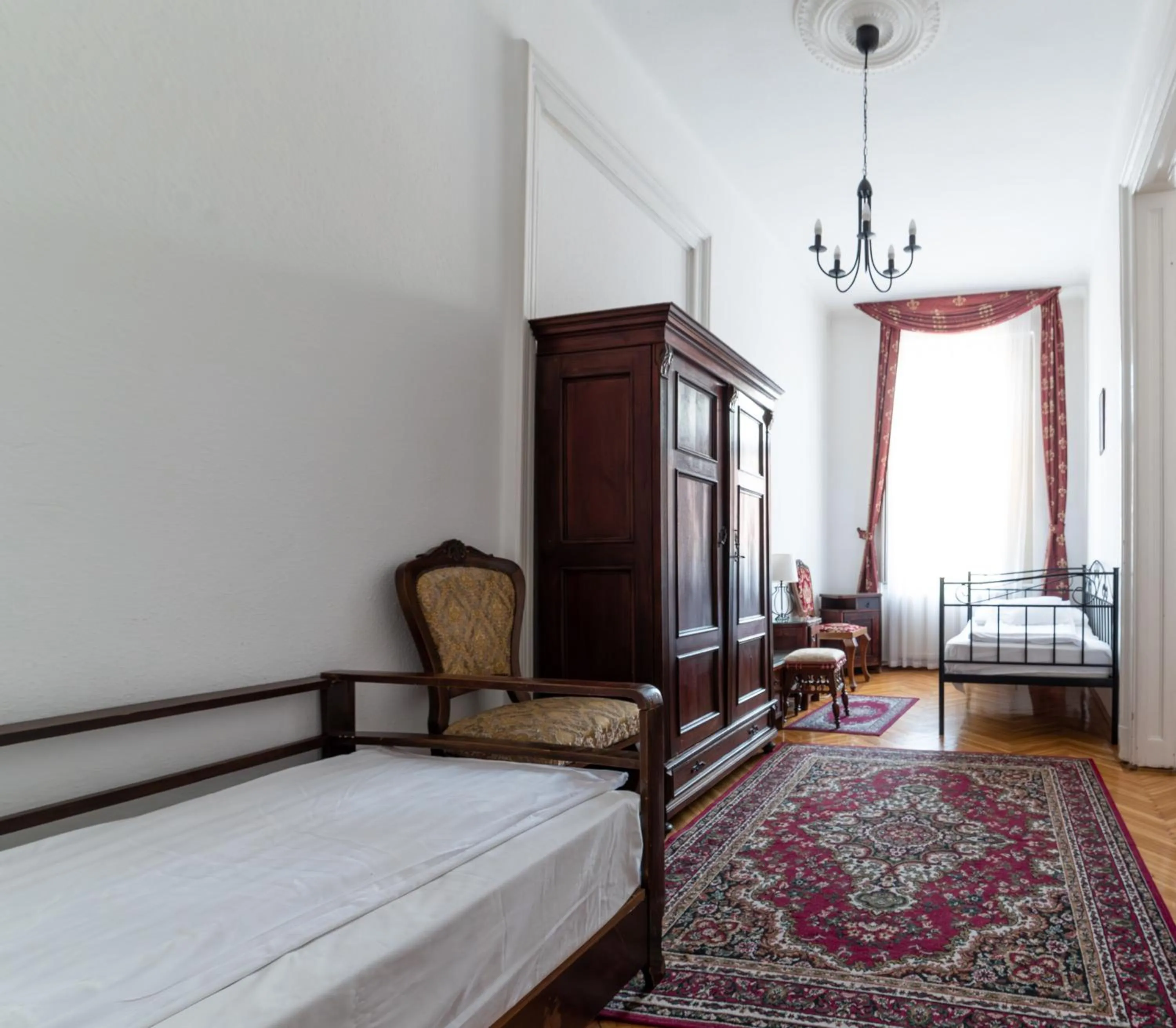 Bed in Kalvin House Budapest