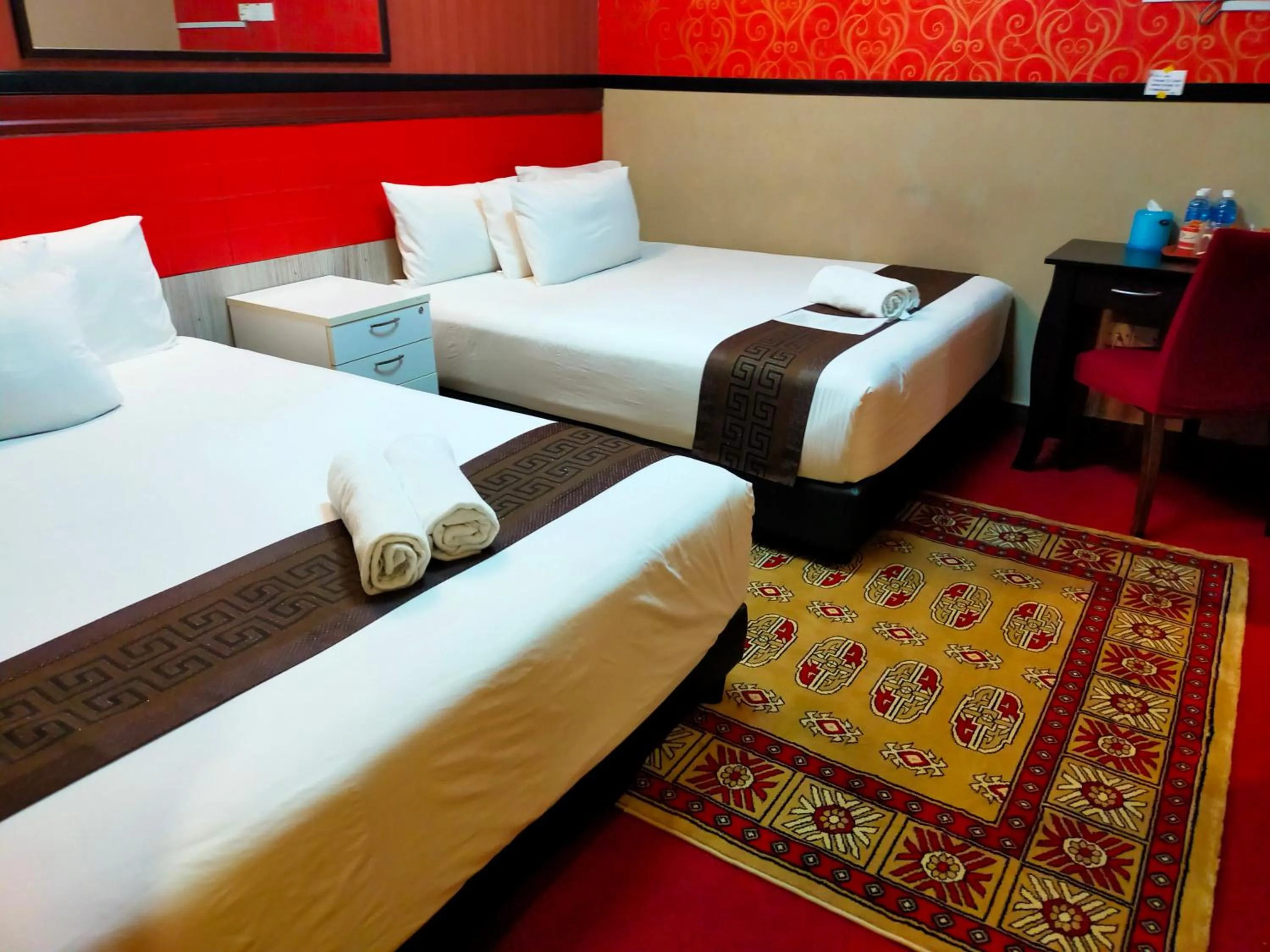 Bed in HOTEL SRI IMPIAN