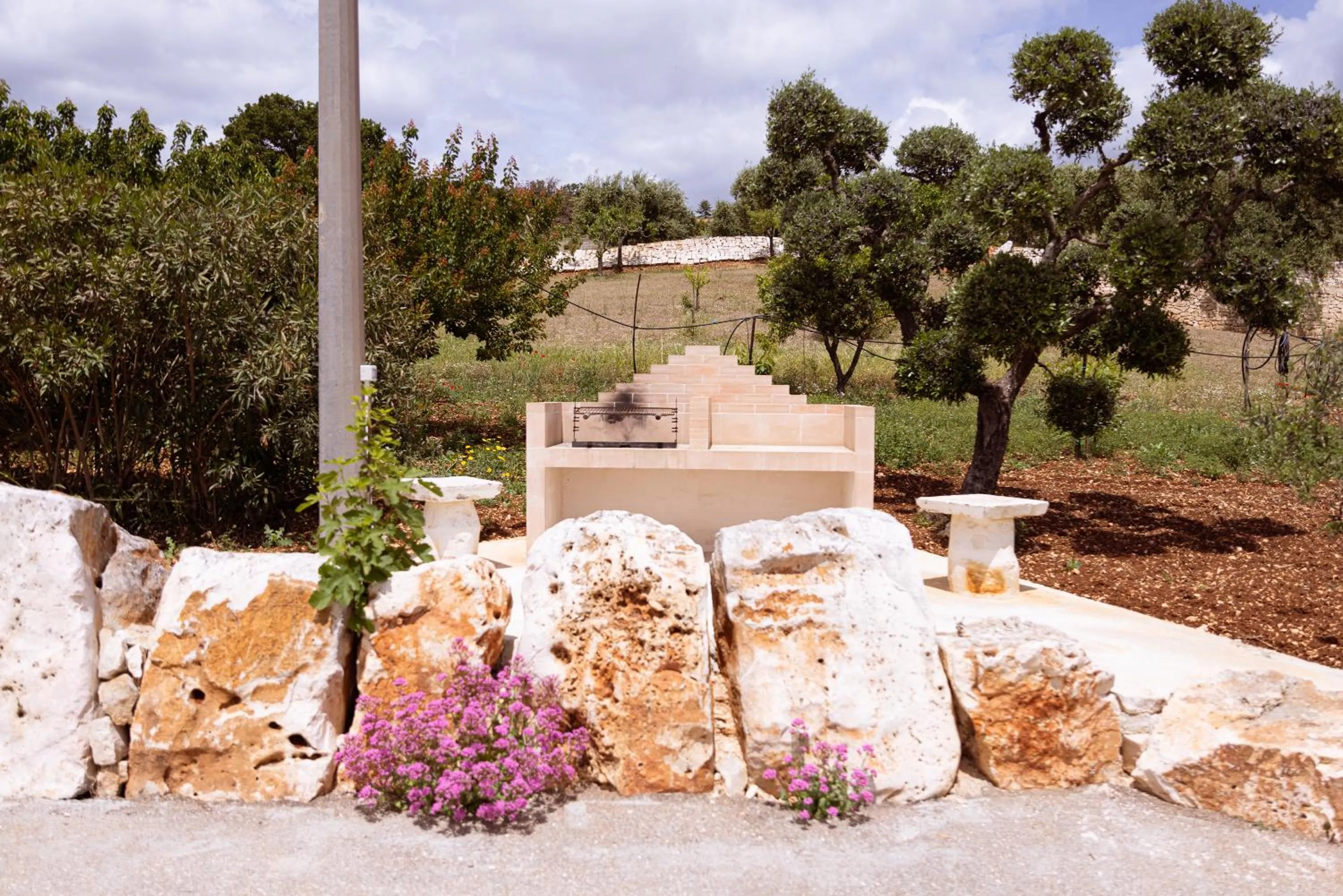 BBQ facilities in Quei Trulli Divini