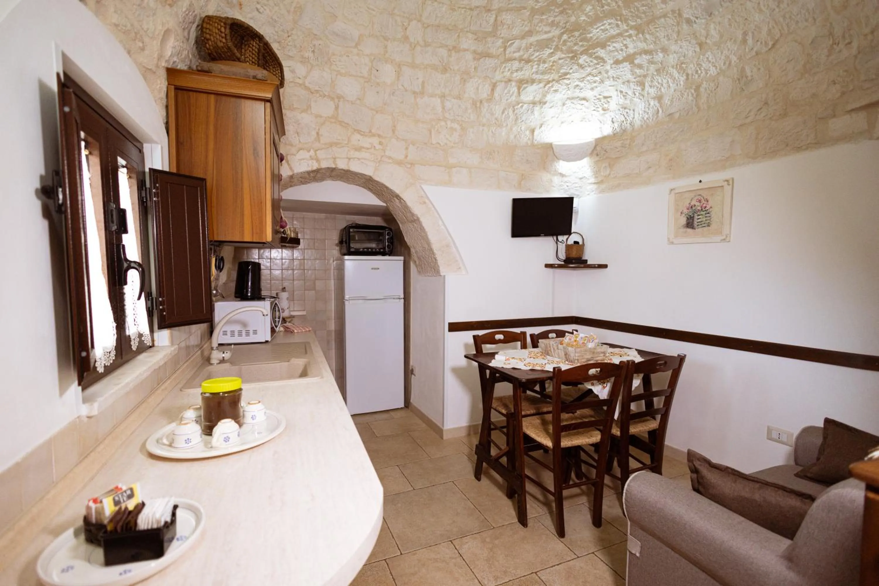 kitchen in Quei Trulli Divini