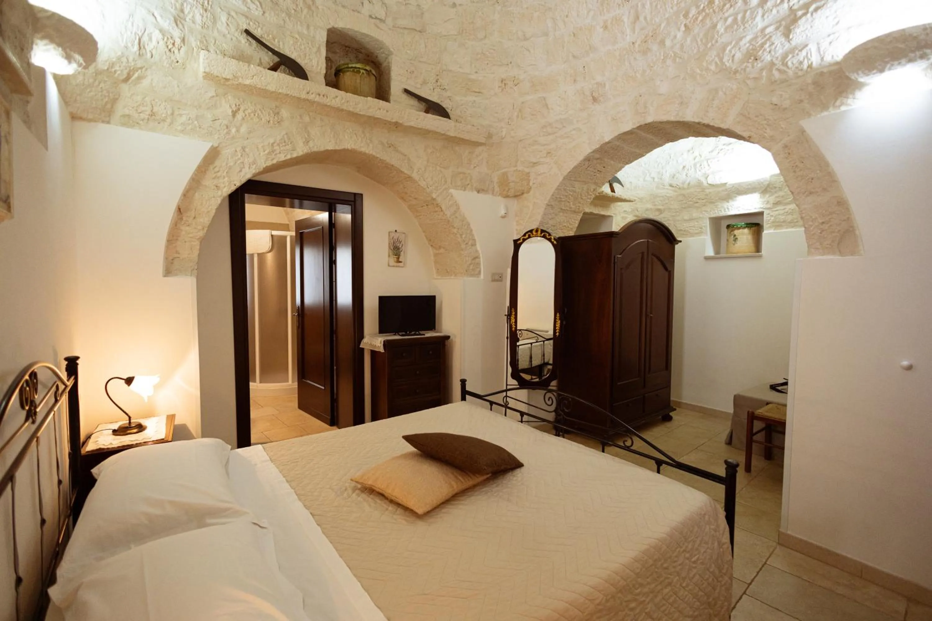 Bedroom, Bed in Quei Trulli Divini