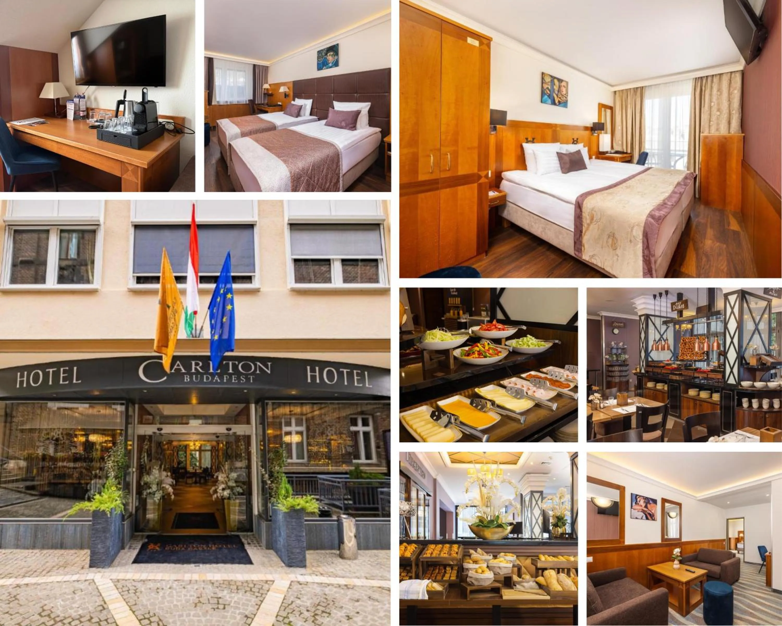 Property building, Bed in Carlton Hotel Buda Castle