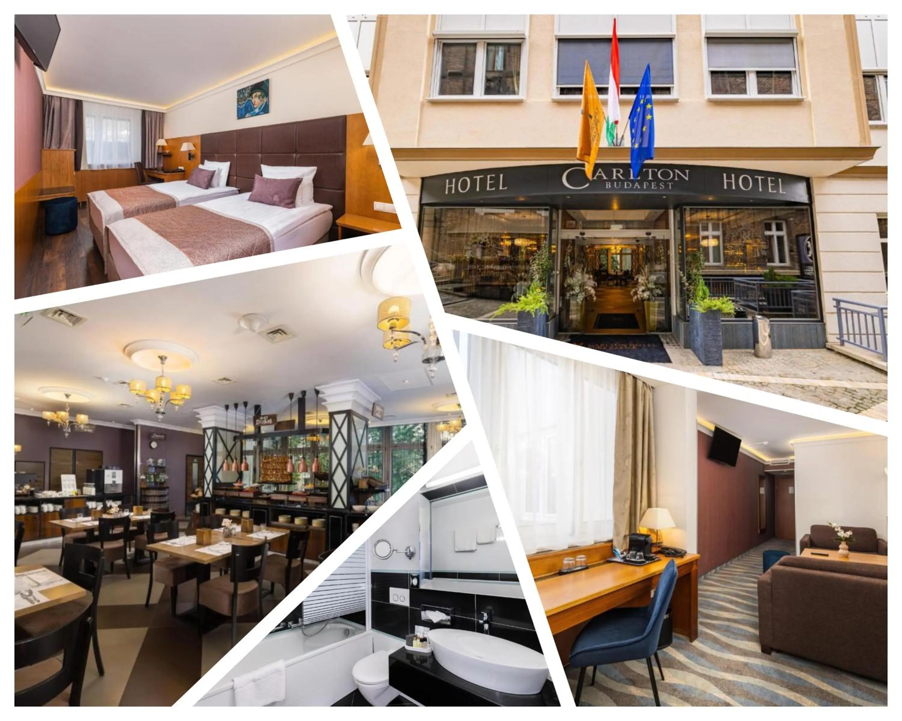 Property building in Carlton Hotel Buda Castle