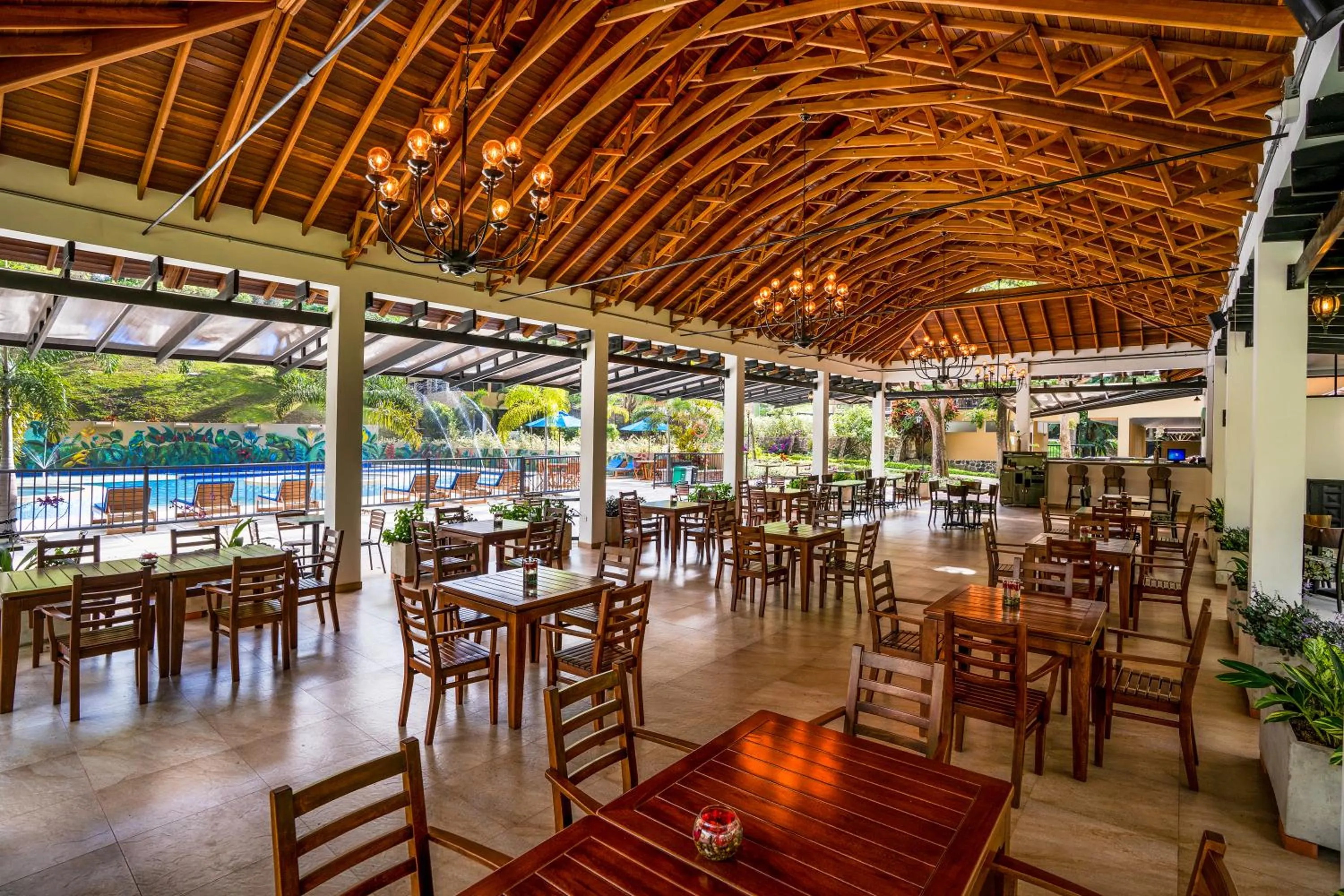 Restaurant/places to eat in Hotel Nana