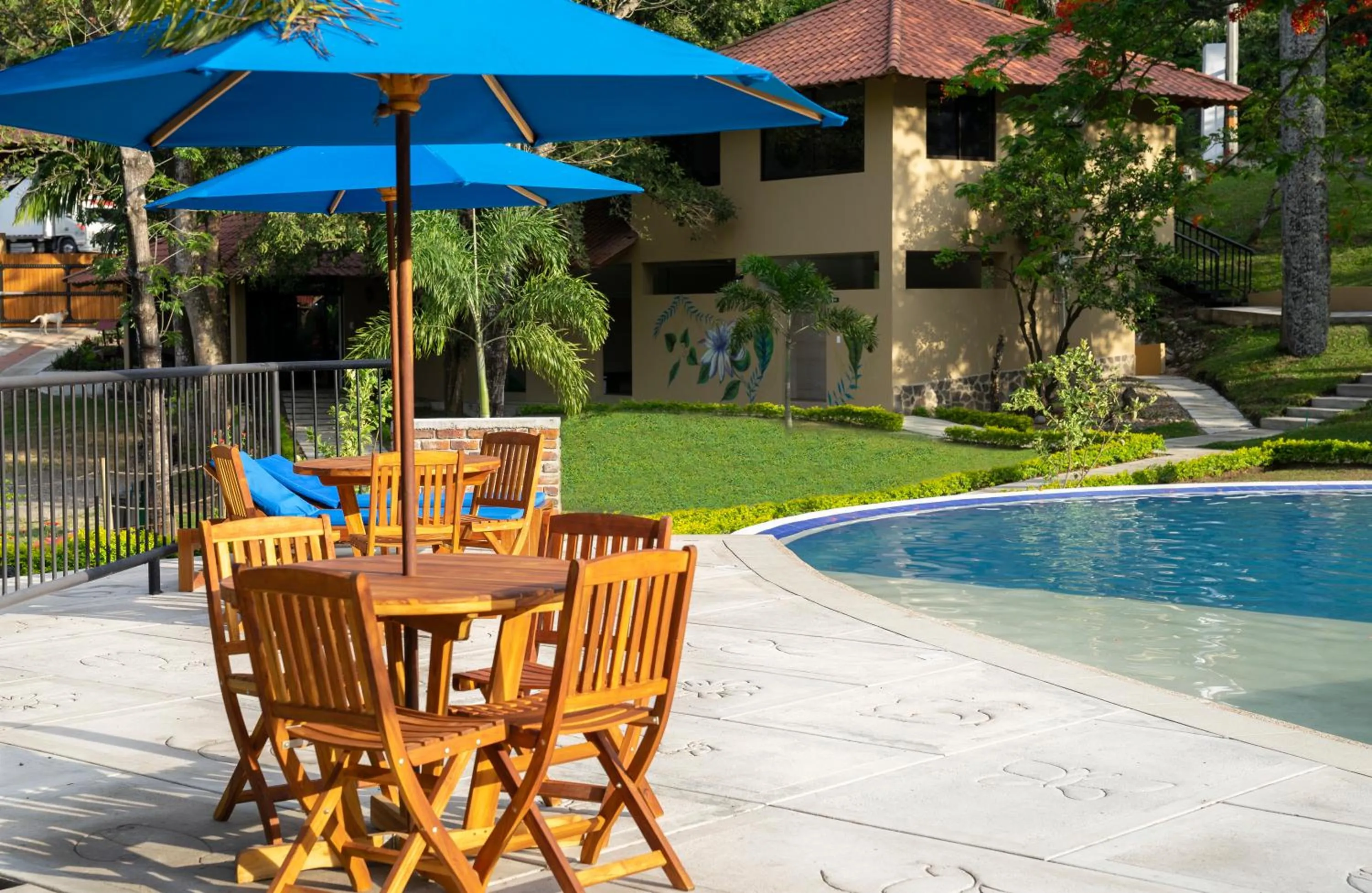 Swimming pool in Hotel Nana