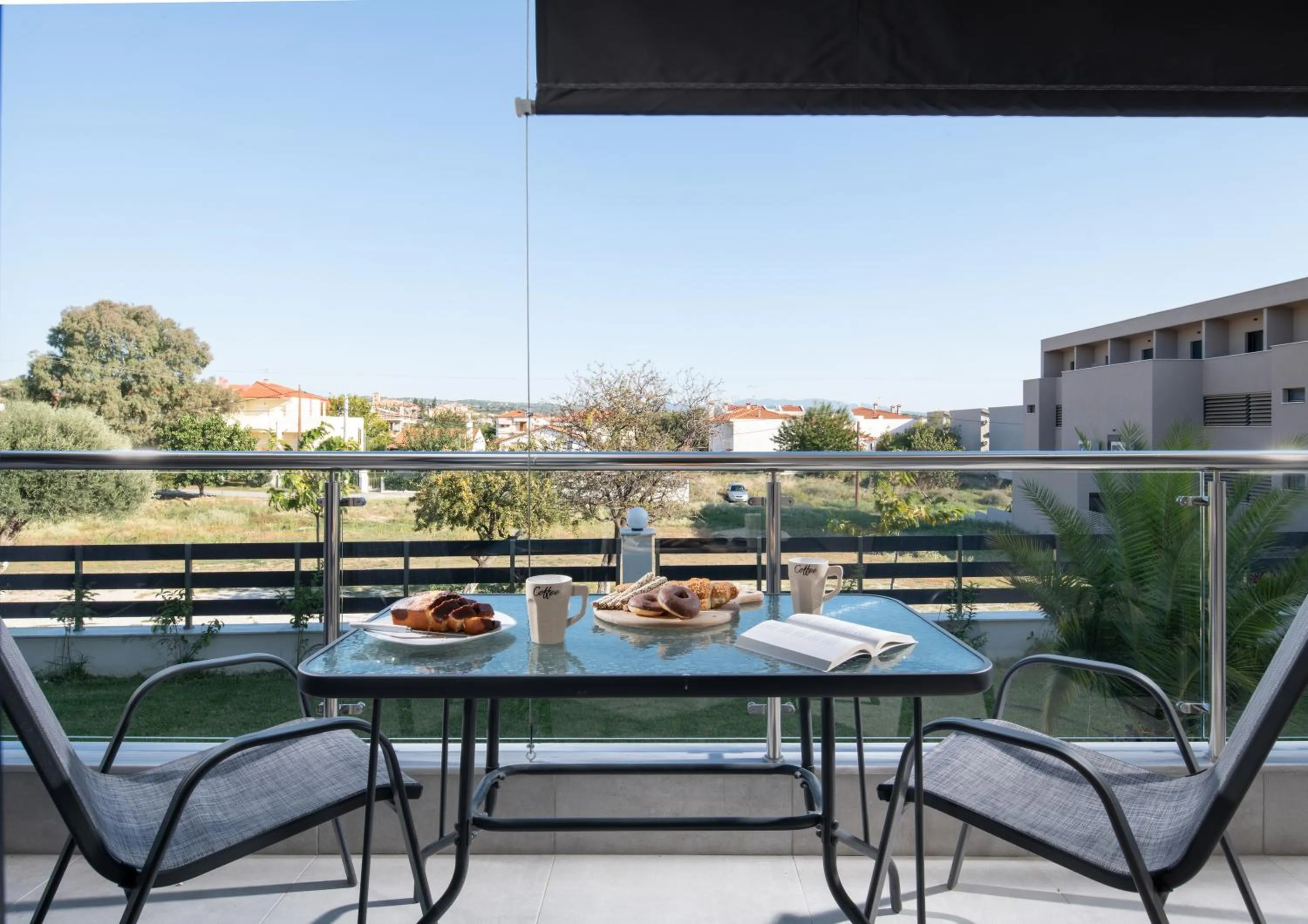 Balcony/Terrace in San Giorgio Apartments Nikiti