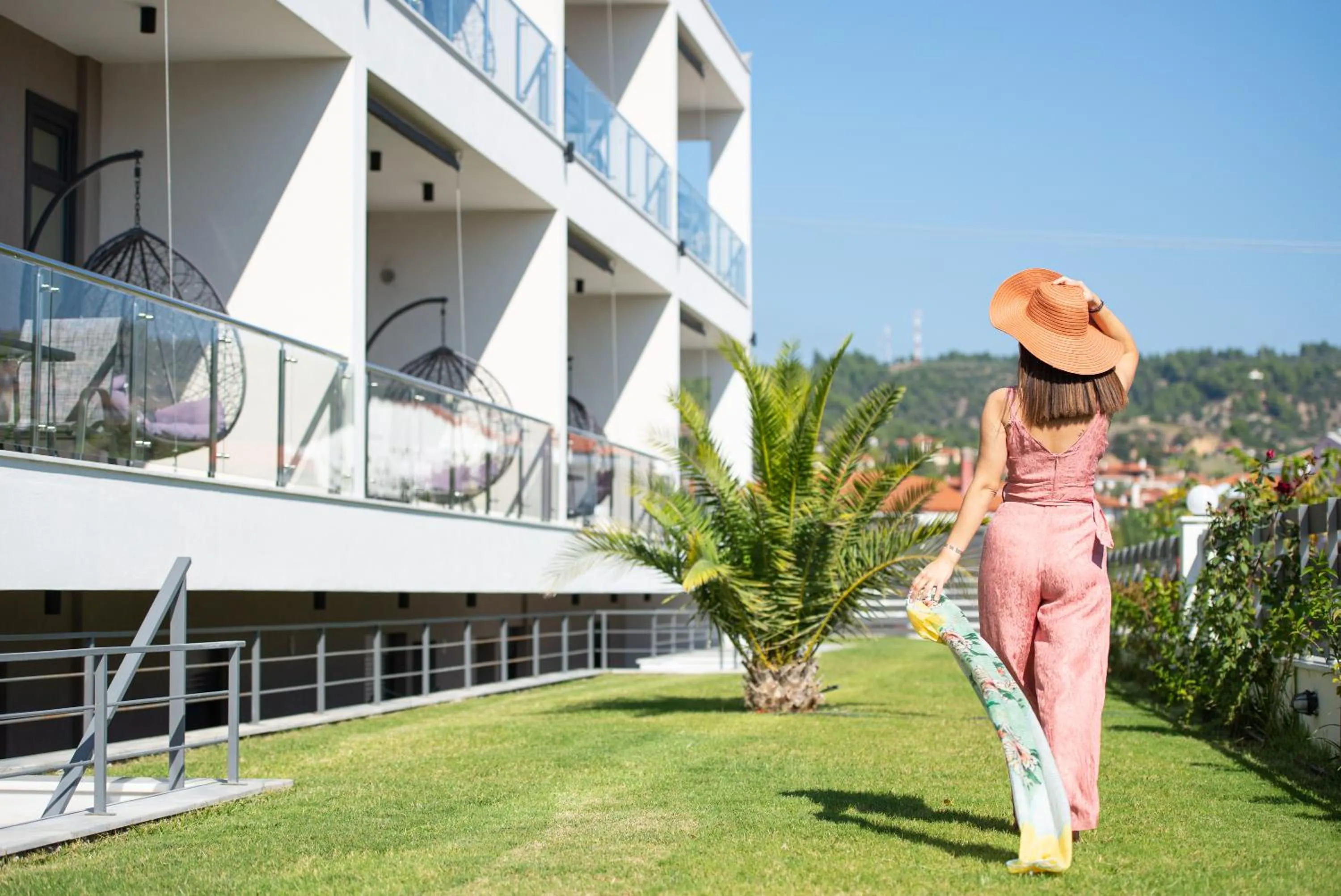 Garden in San Giorgio Apartments Nikiti