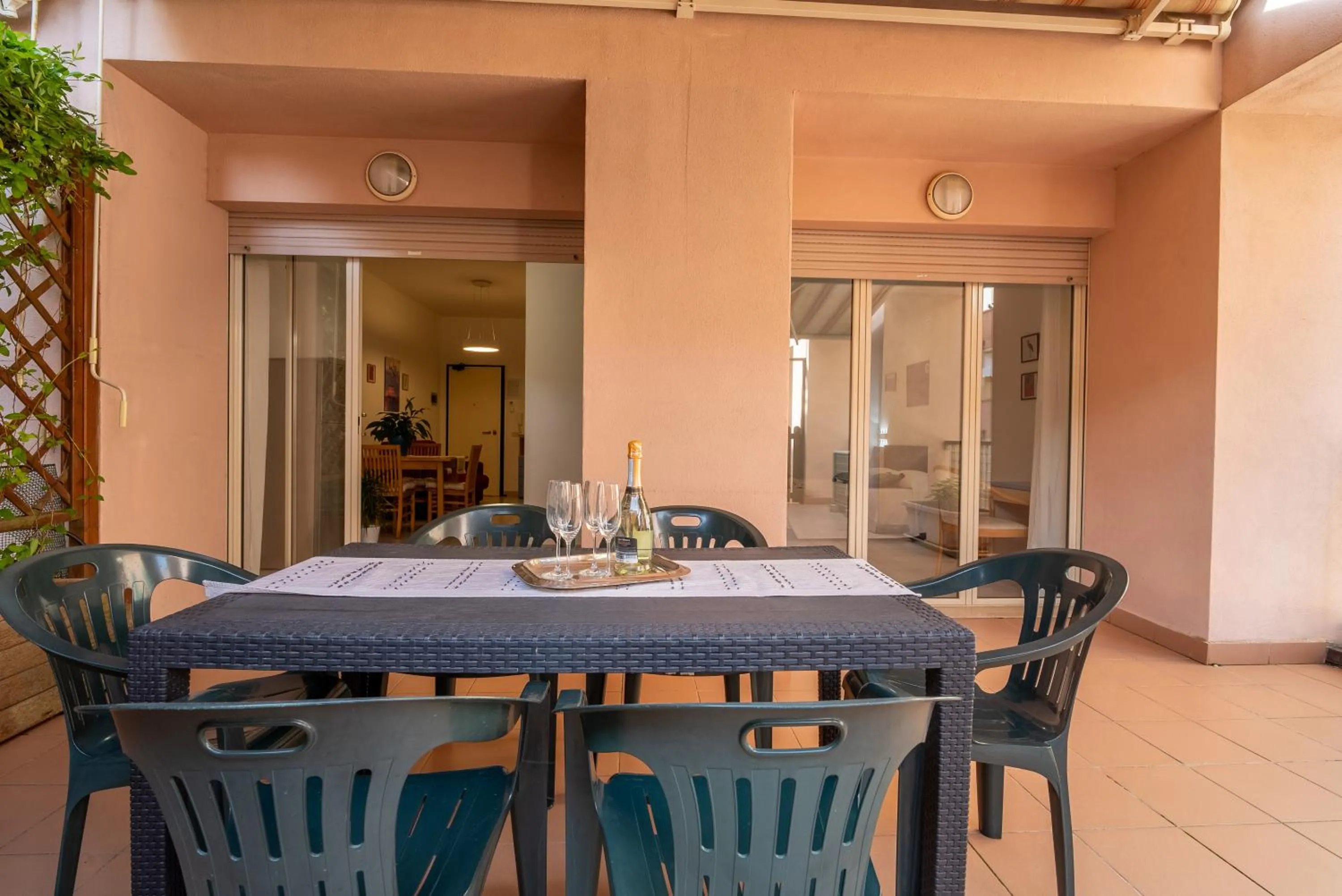 Balcony/Terrace in Residence La Rosa di Nettuno