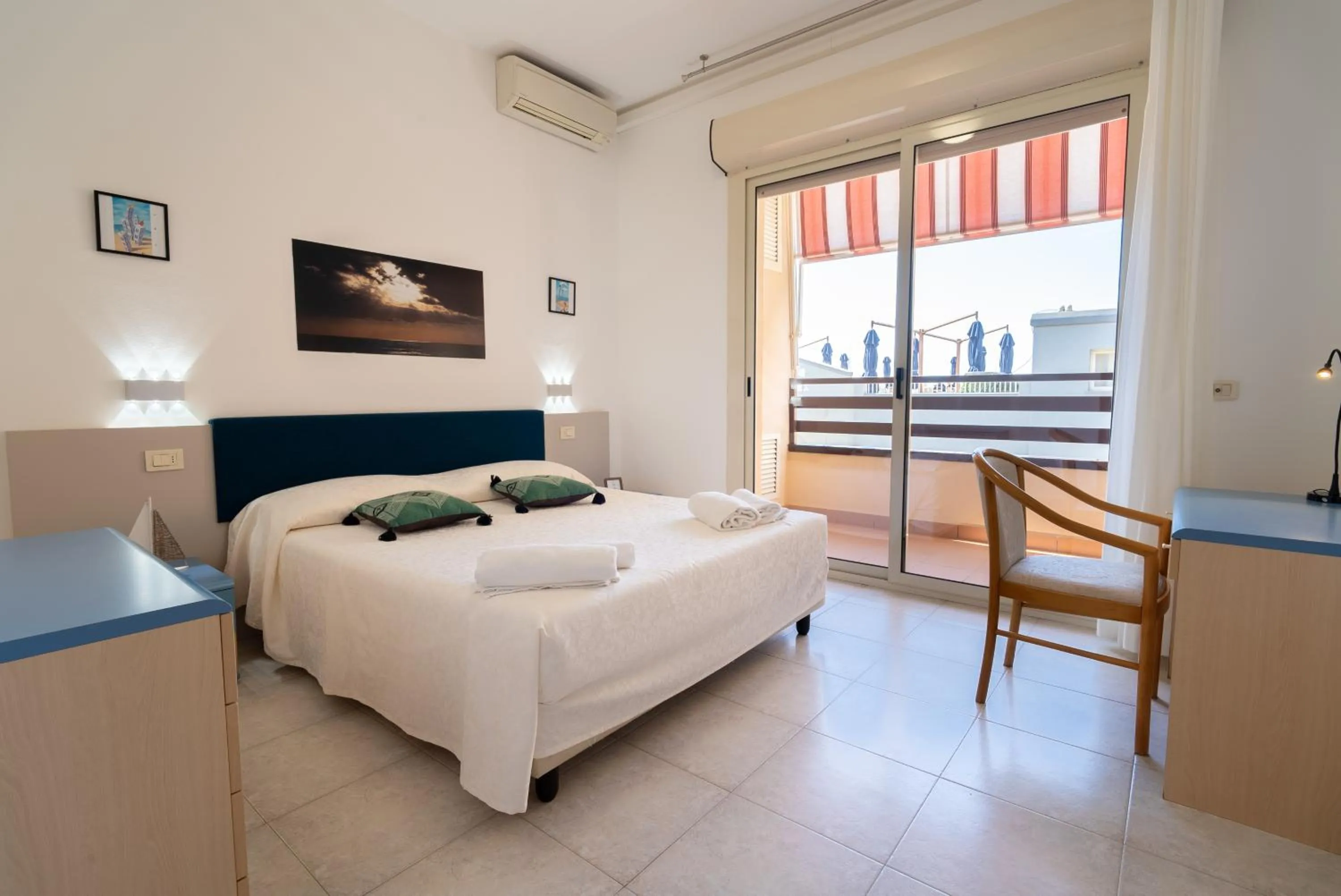 Balcony/Terrace, Bed in Residence La Rosa di Nettuno