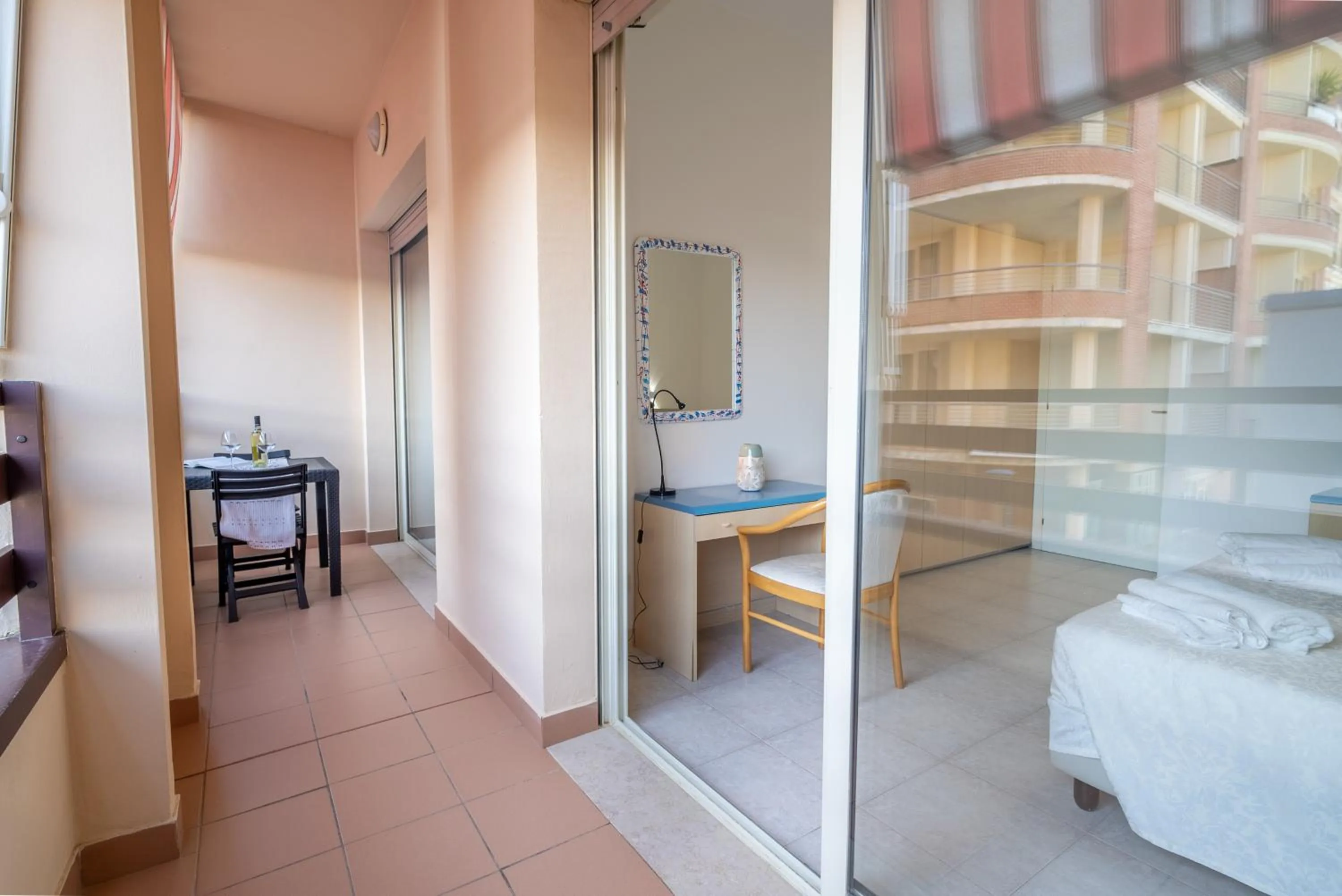 Balcony/Terrace, Bed in Residence La Rosa di Nettuno