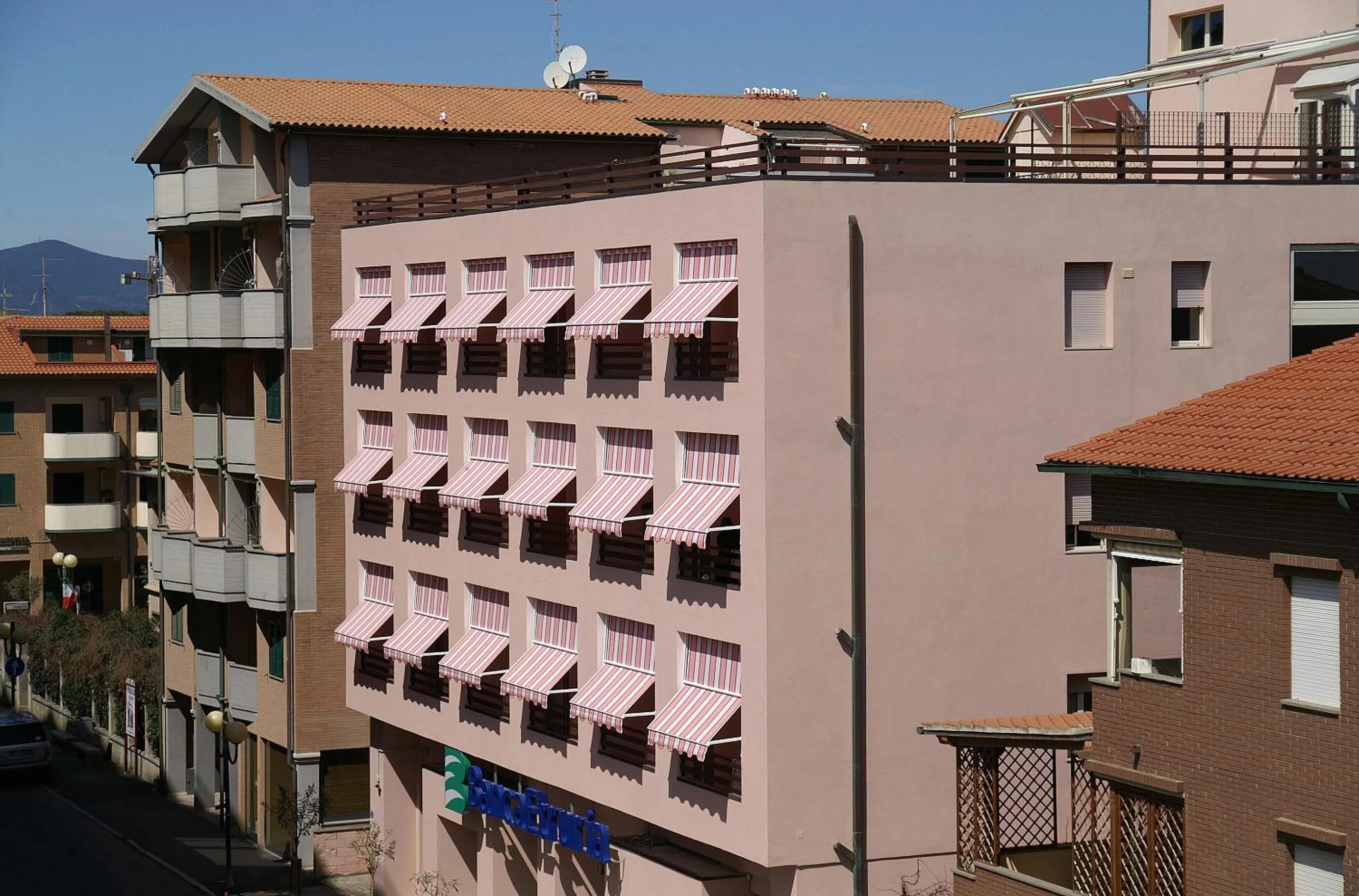 Facade/entrance in Residence La Rosa di Nettuno