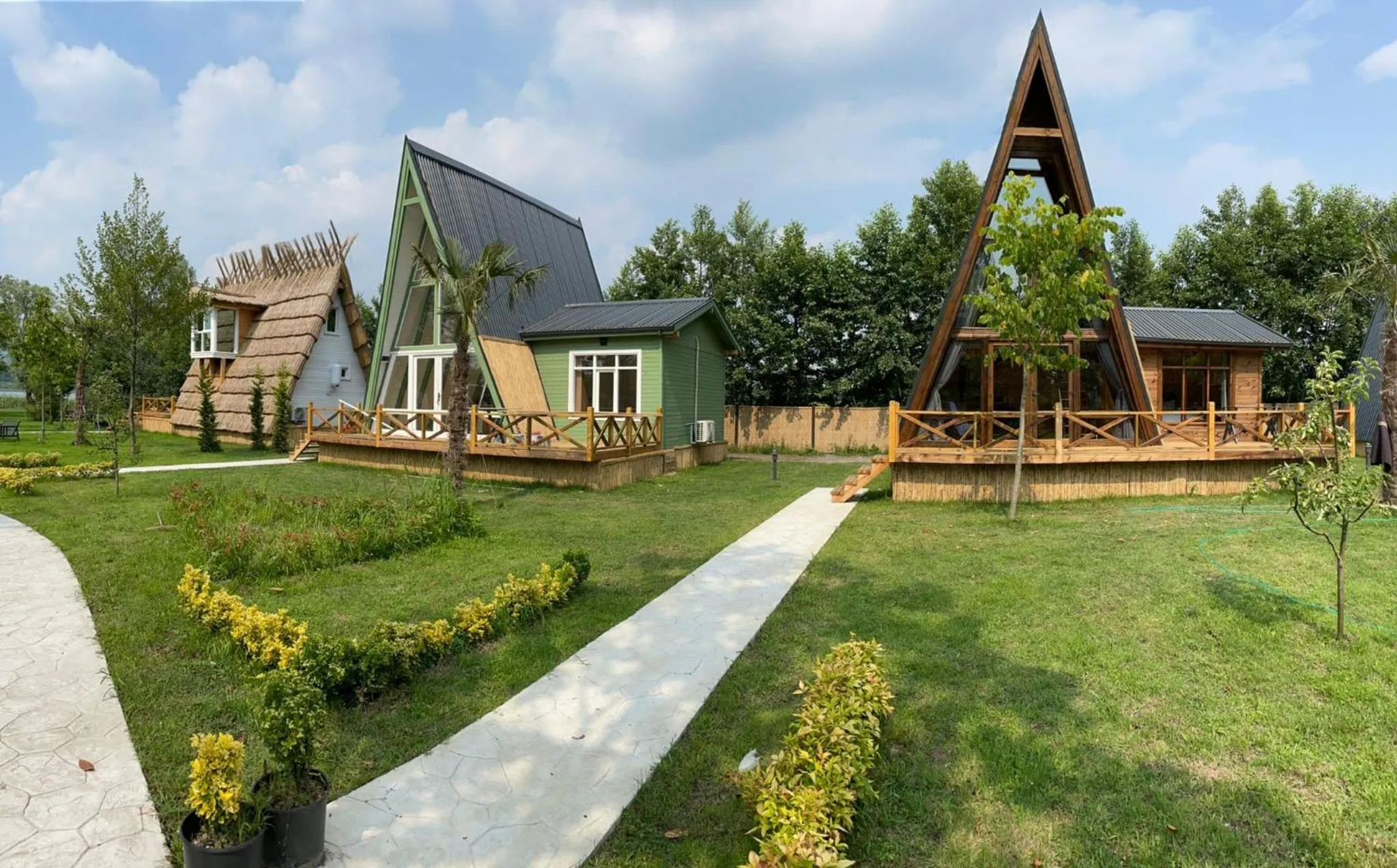 Garden in Dedeman Village Sapanca