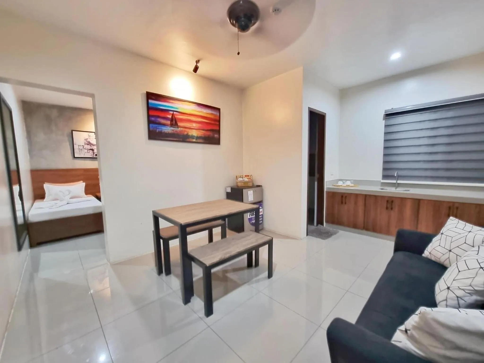 Bed in A&E Apartelle