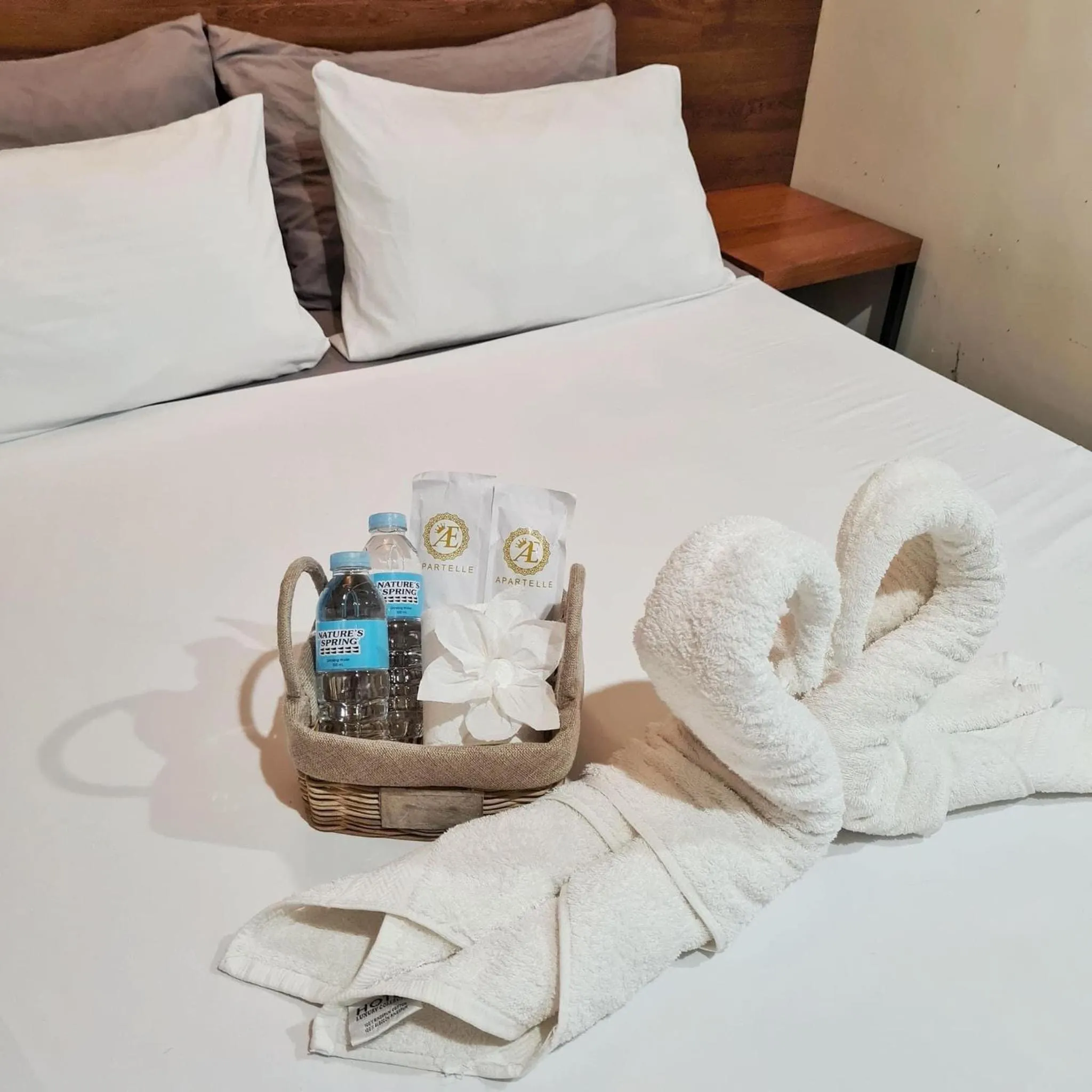 Bed in A&E Apartelle