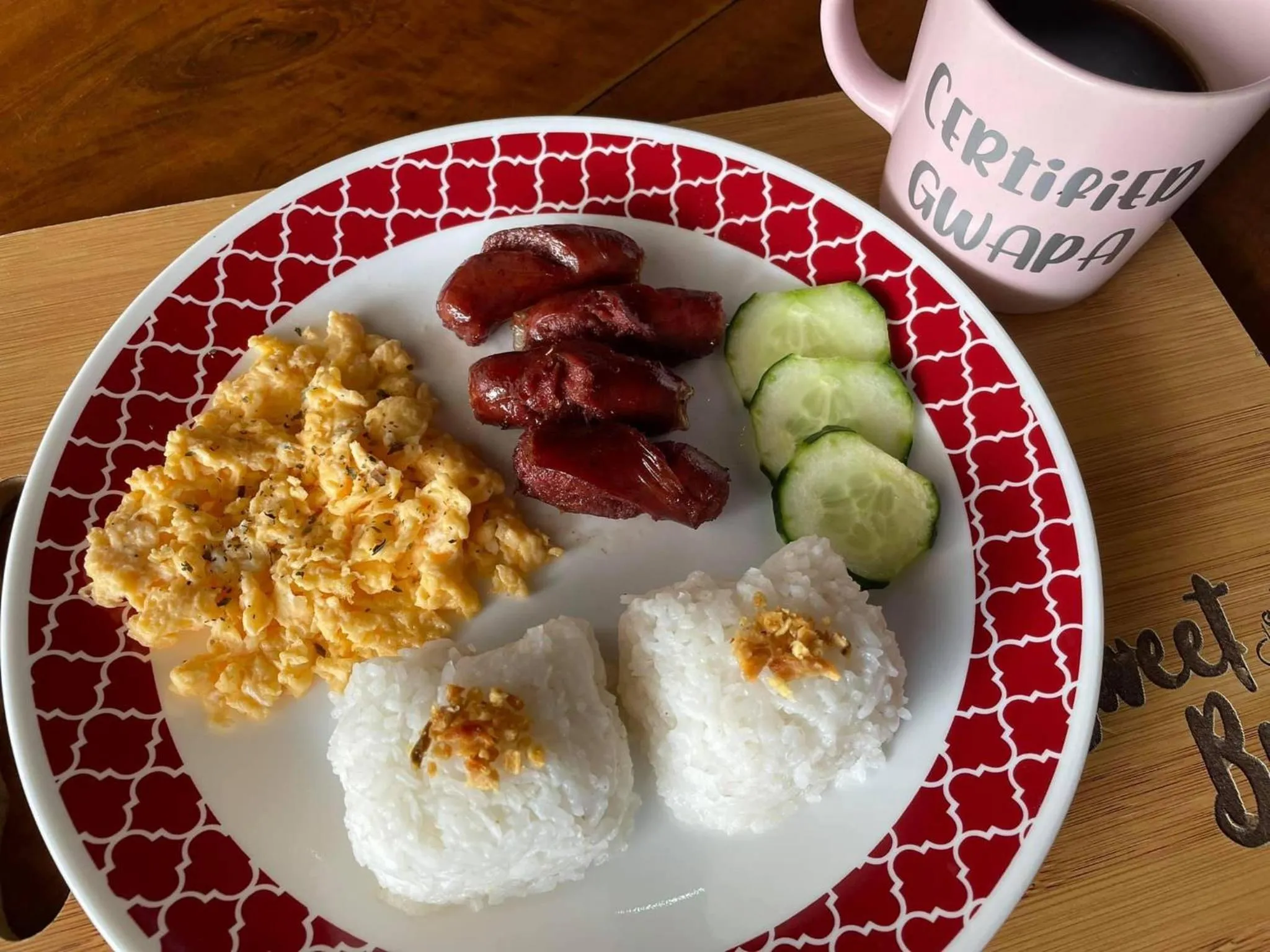 Breakfast in A&E Apartelle