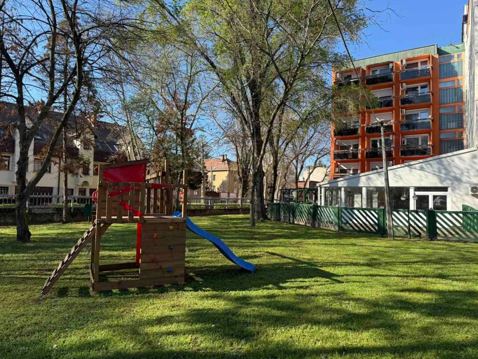 Children play ground in Tisza Sport Hotel