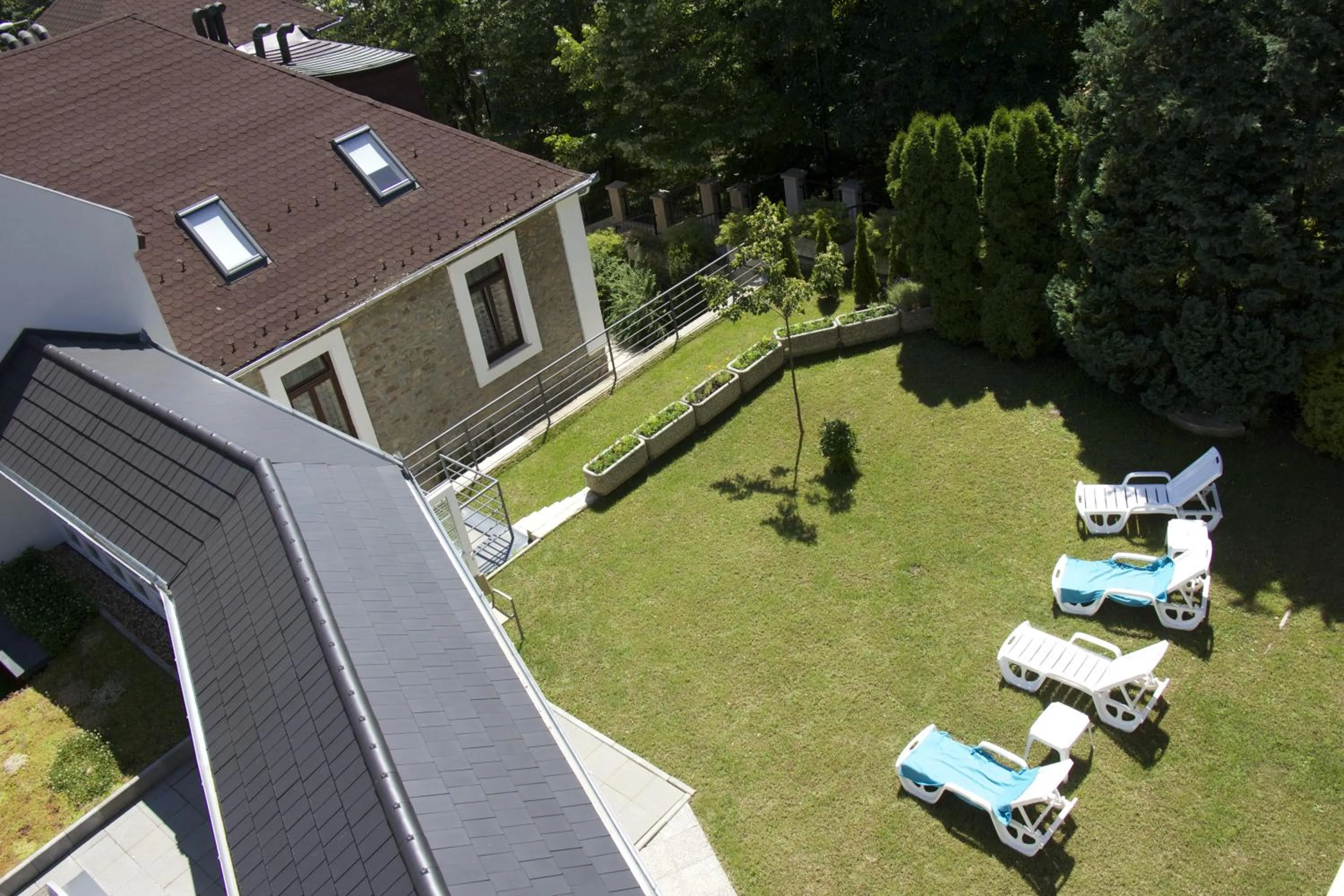 Bird's eye view in Park Hotel Hévíz