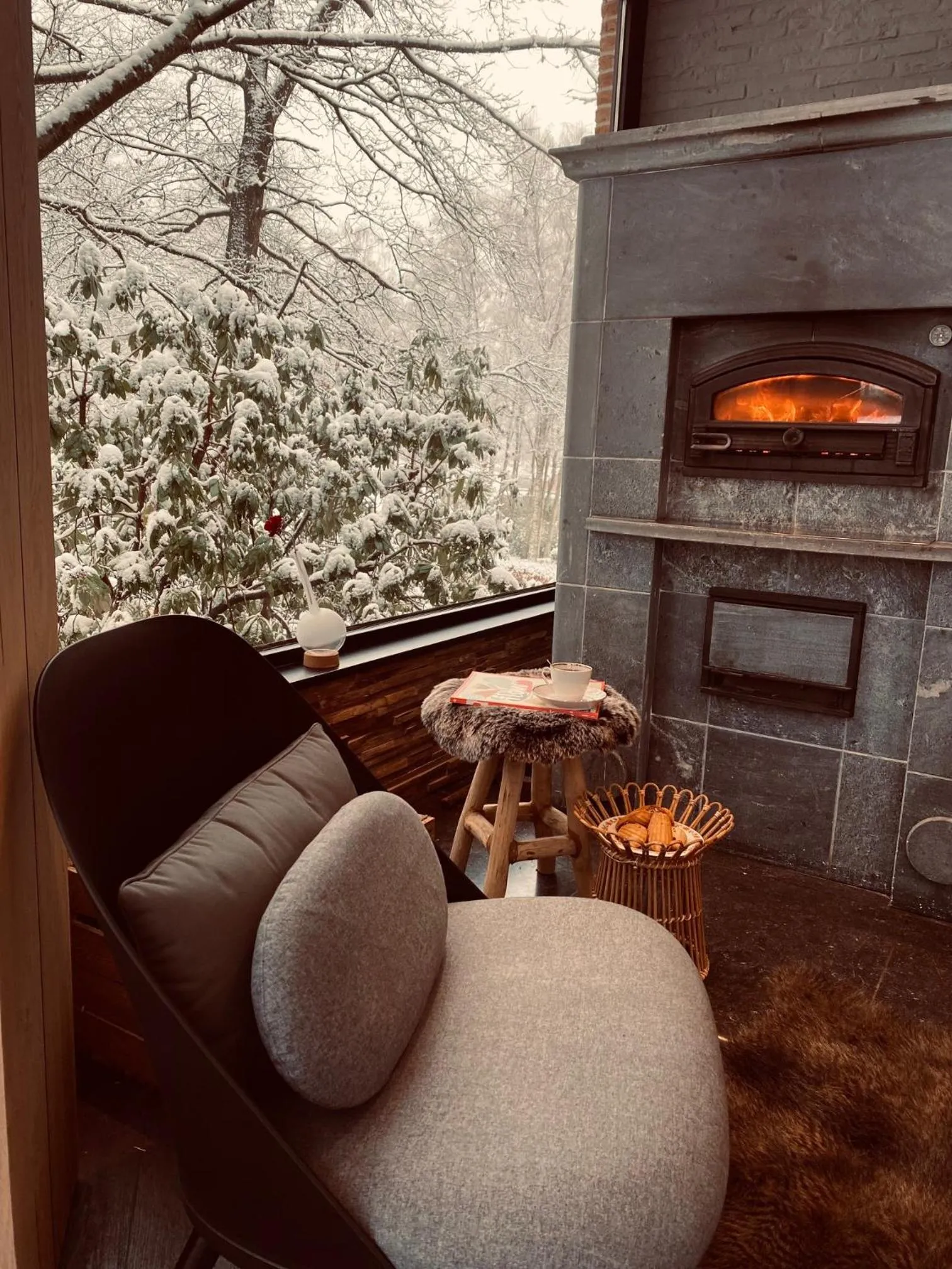 Communal lounge/ TV room in B&B Miranoza