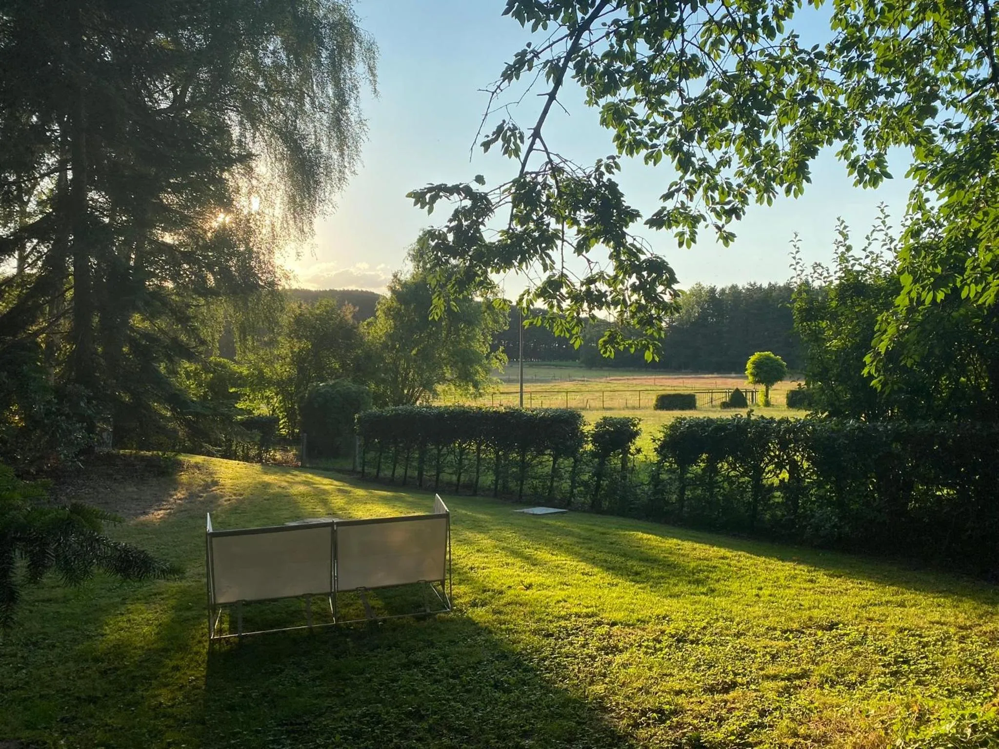 Garden view in B&B Miranoza