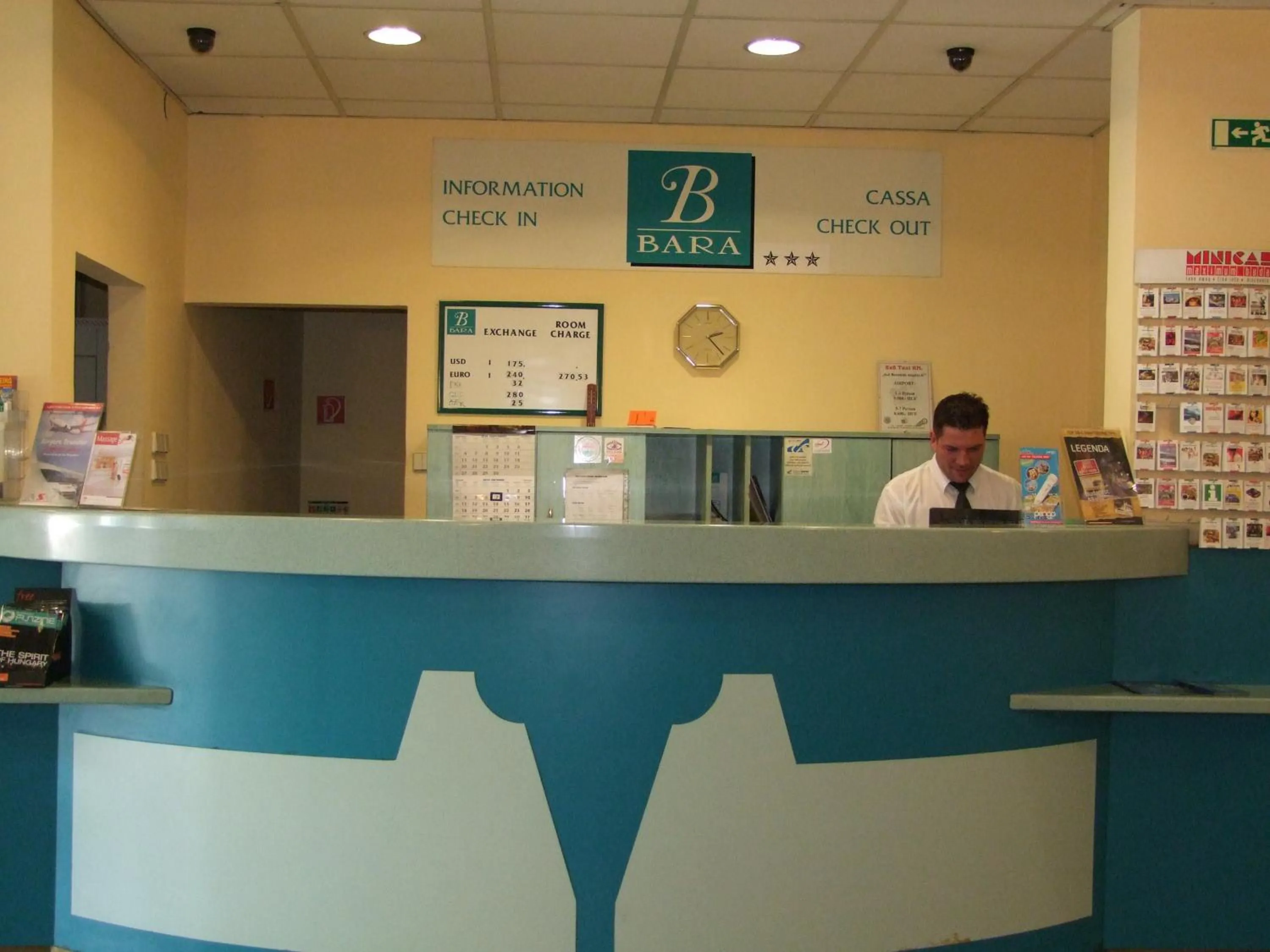 Lobby or reception in Hotel Bara Budapest