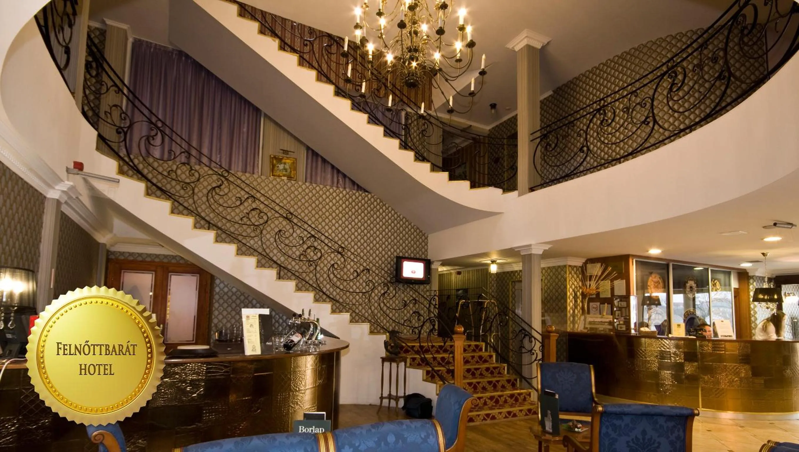 Lobby or reception in Duna Relax Hotel Ráckeve