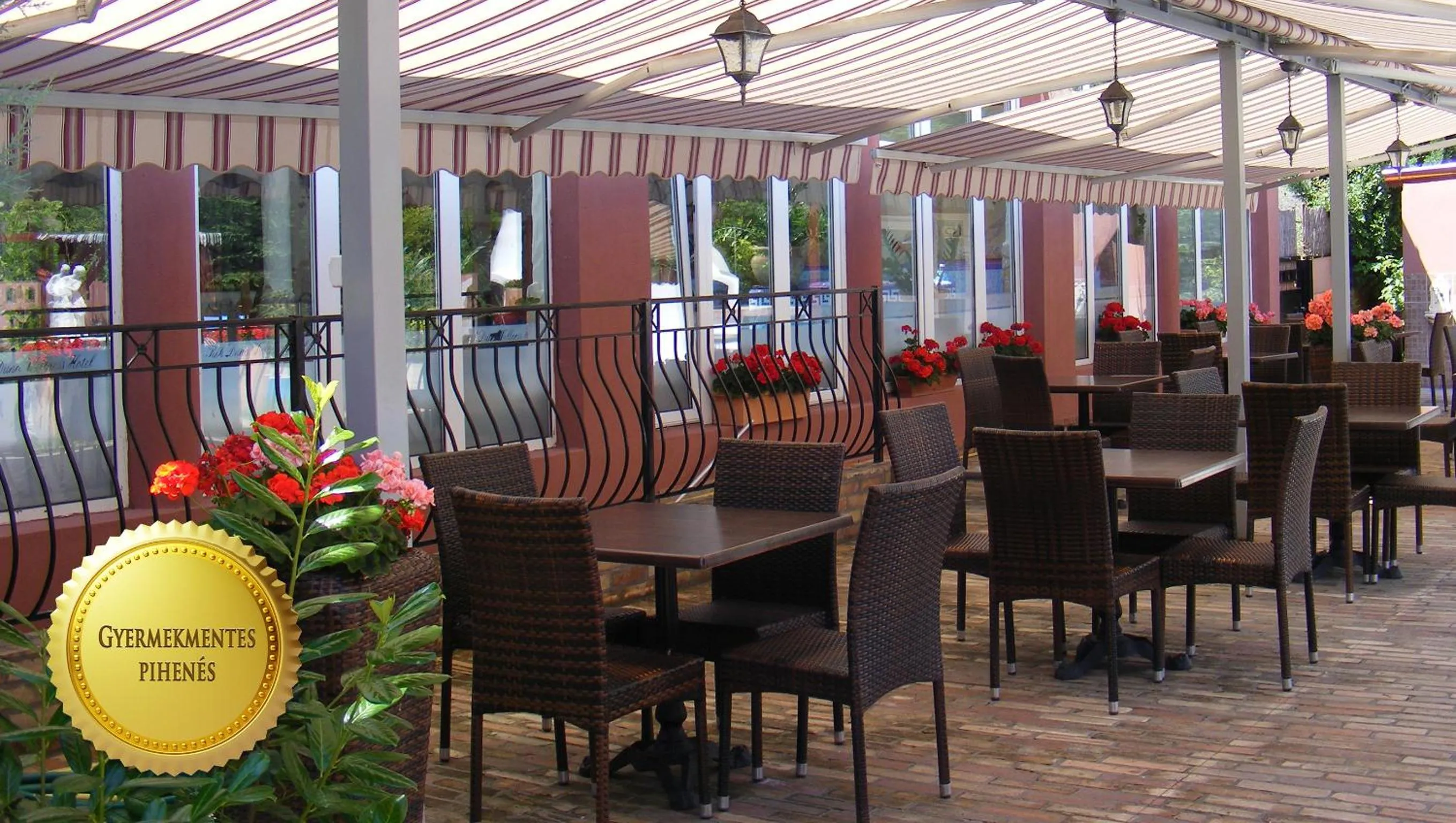 Garden in Duna Relax Hotel Ráckeve