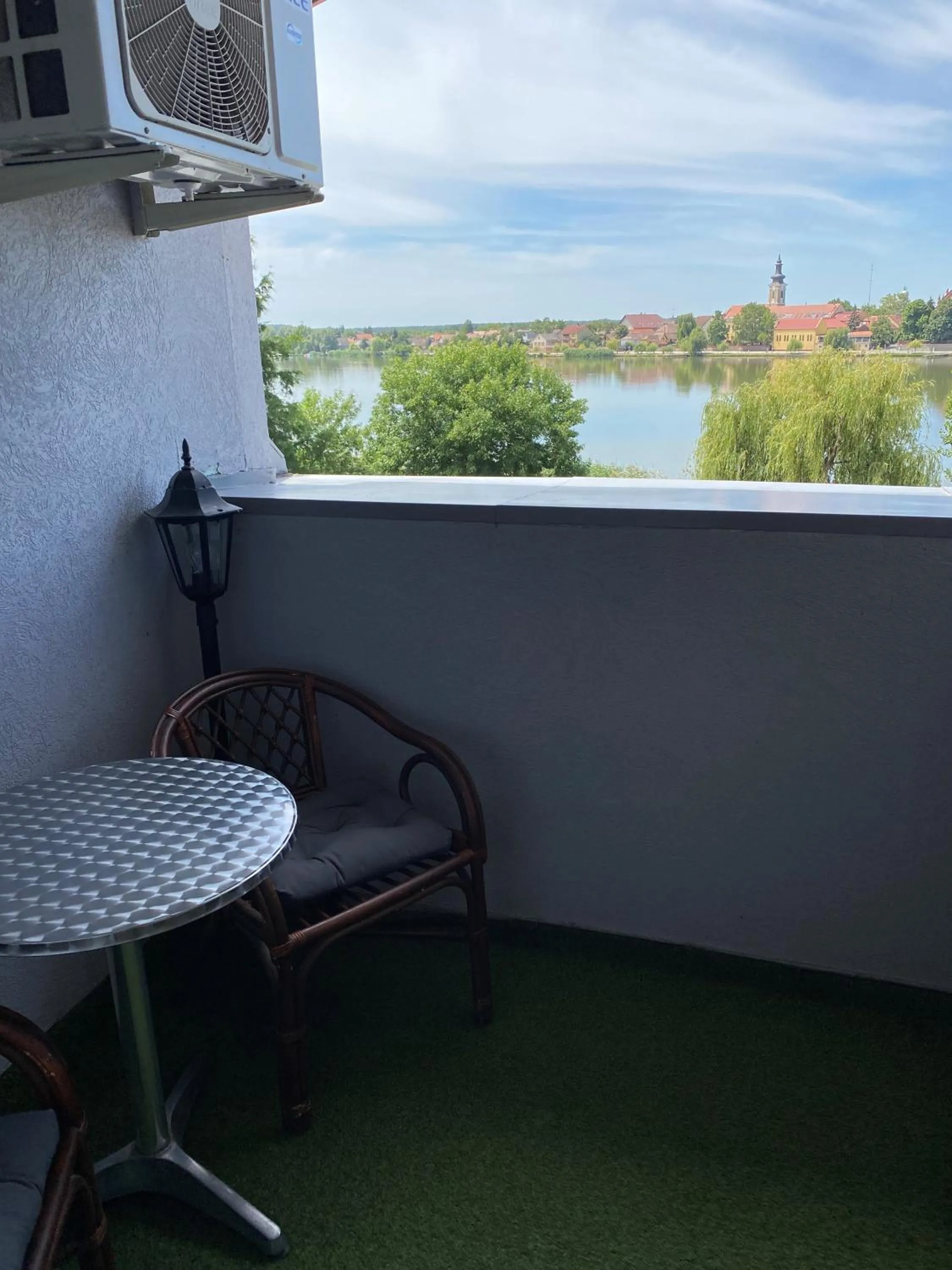 Balcony/Terrace in Duna Relax Hotel Ráckeve