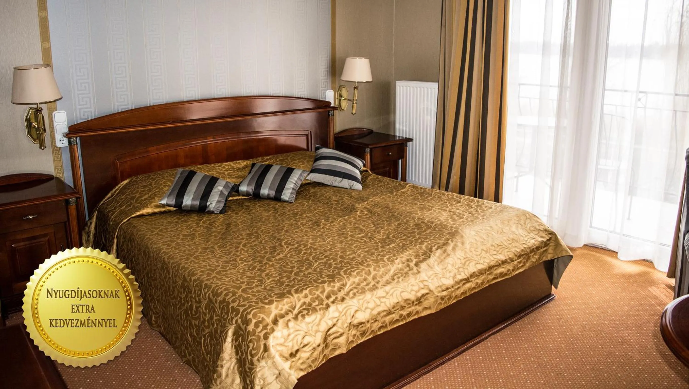 Bedroom in Duna Relax Hotel Ráckeve