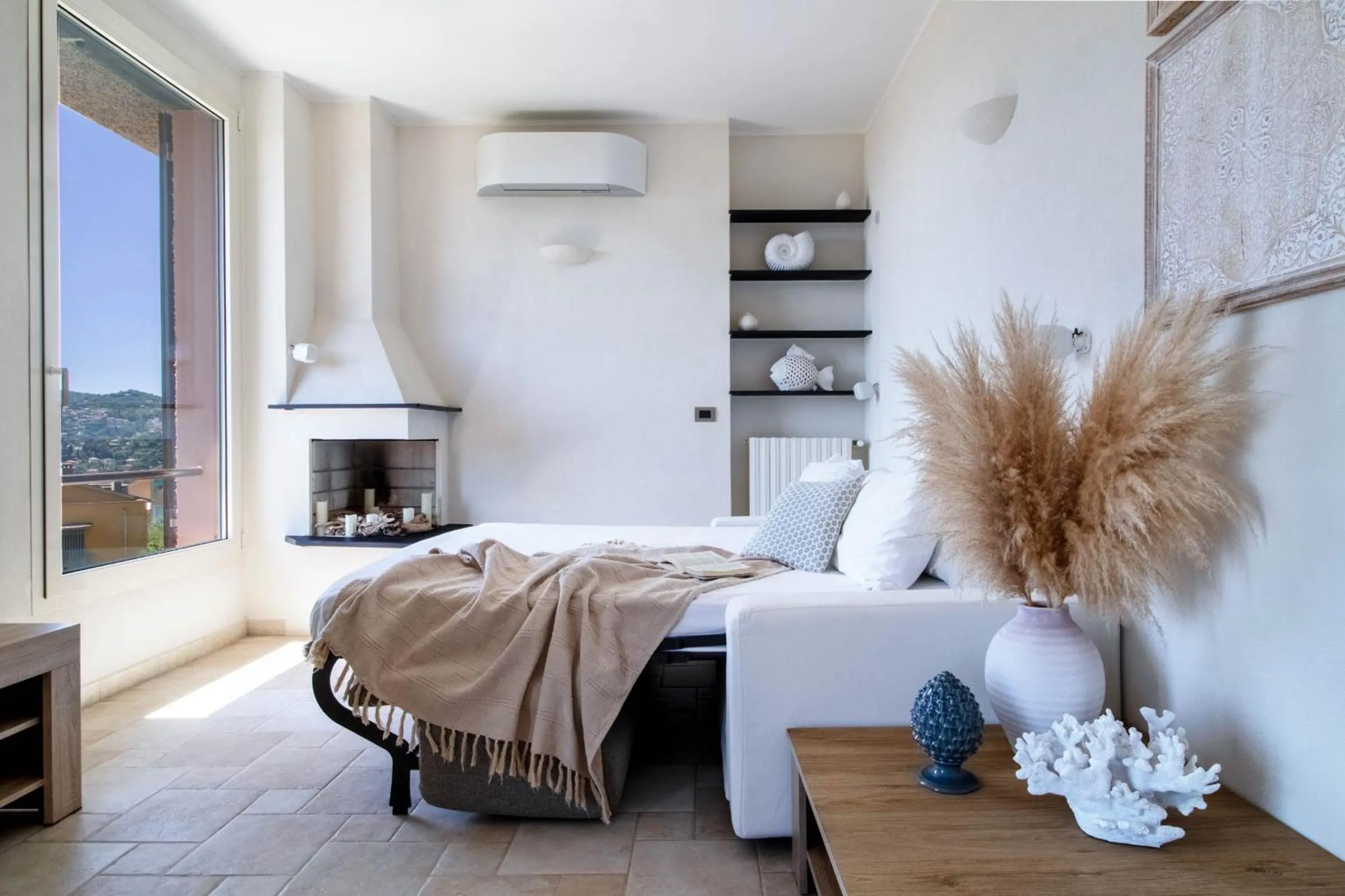 Bed in Villa Silvia Apartment - Private Pool