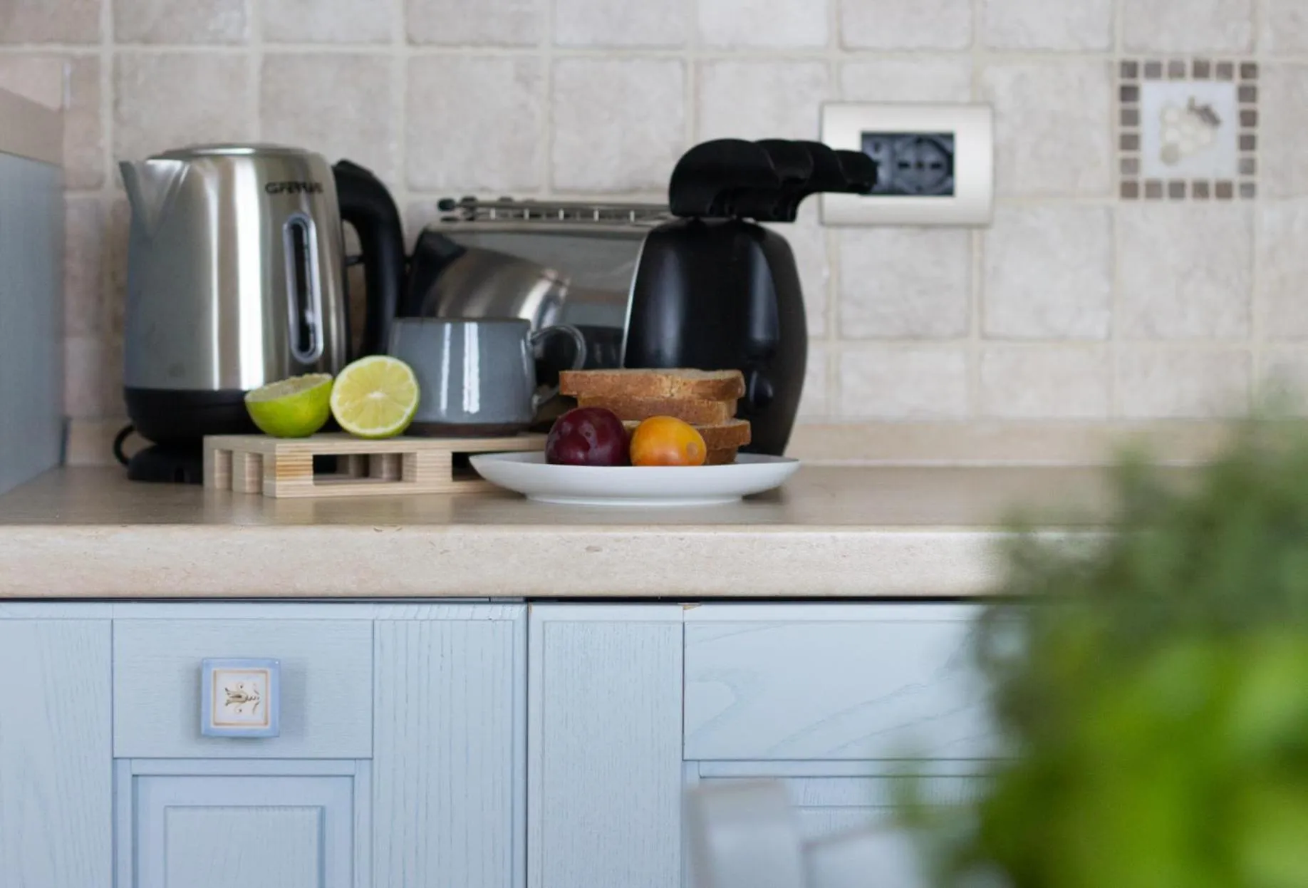 Coffee/tea facilities in Villa Silvia Apartment - Private Pool