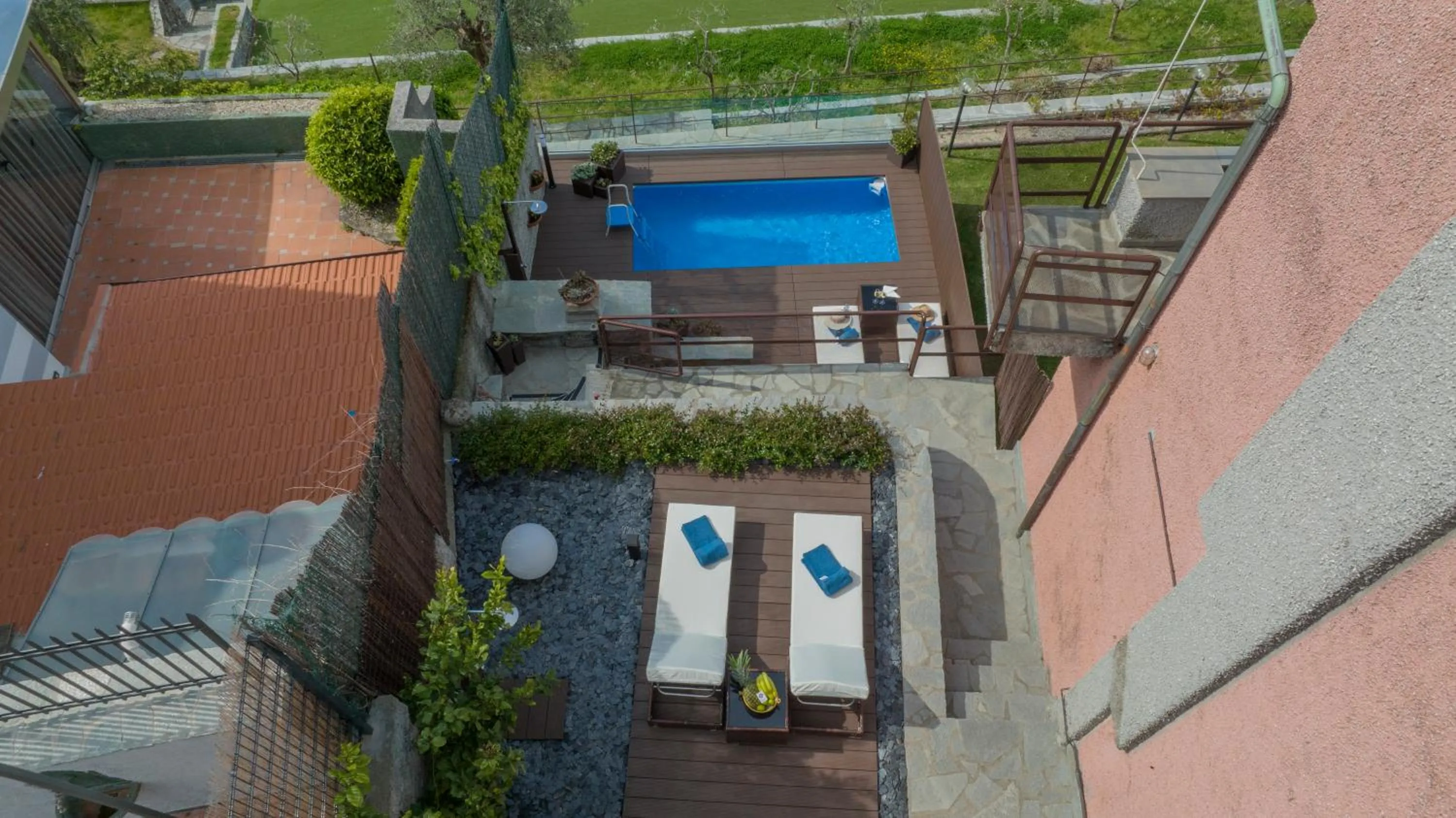 Pool view in Villa Silvia Apartment - Private Pool