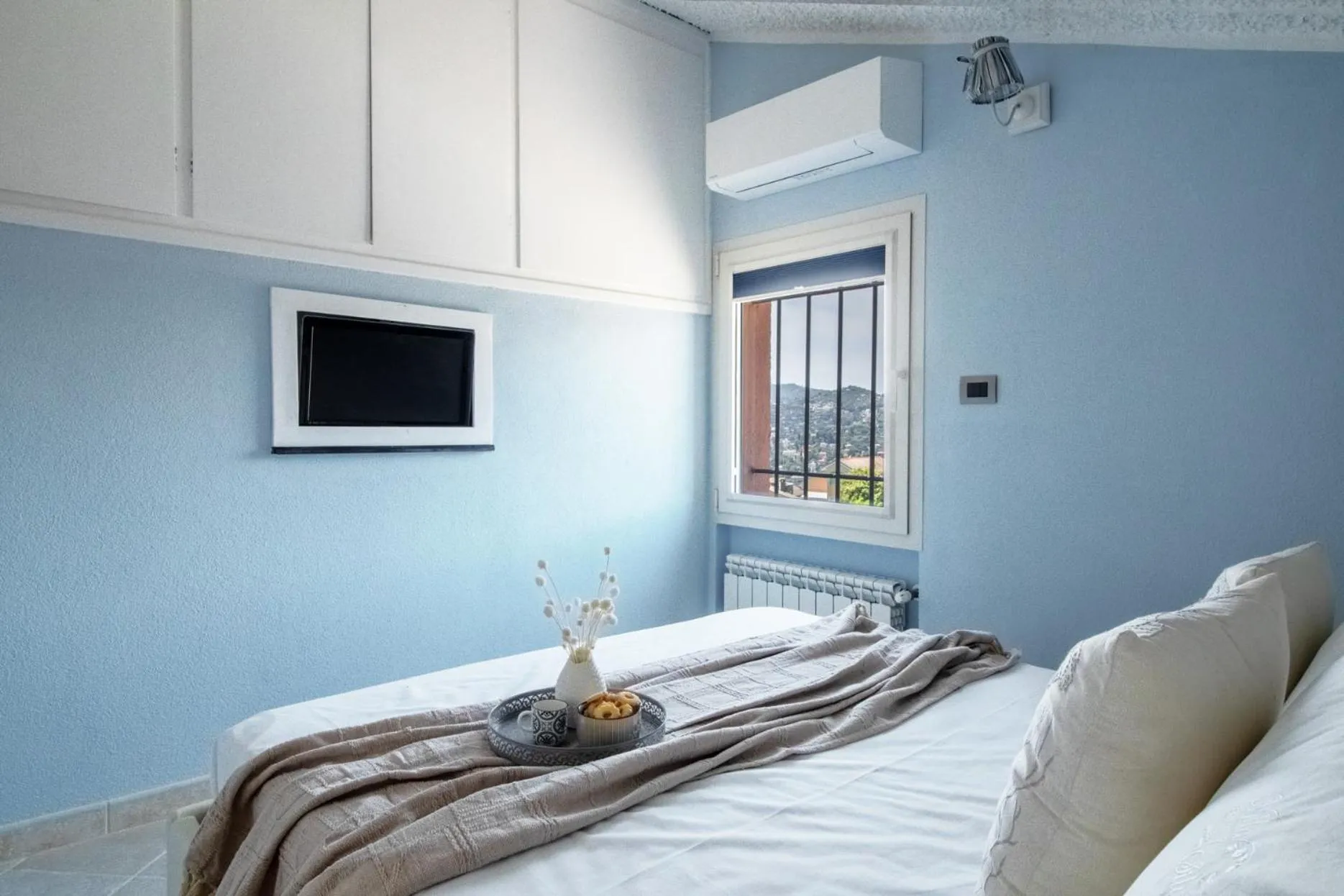 TV and multimedia, Bed in Villa Silvia Apartment - Private Pool