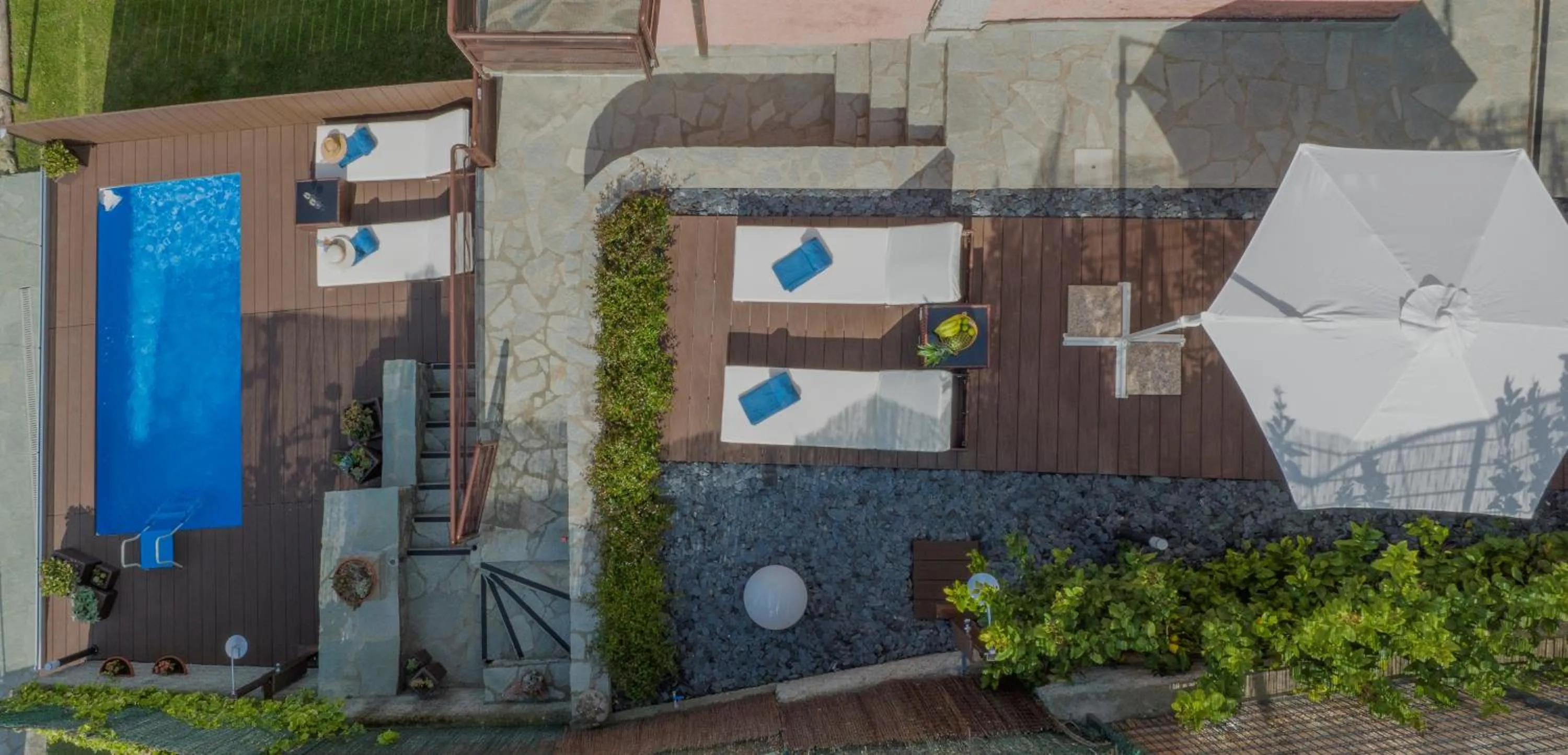 Balcony/Terrace in Villa Silvia Apartment - Private Pool