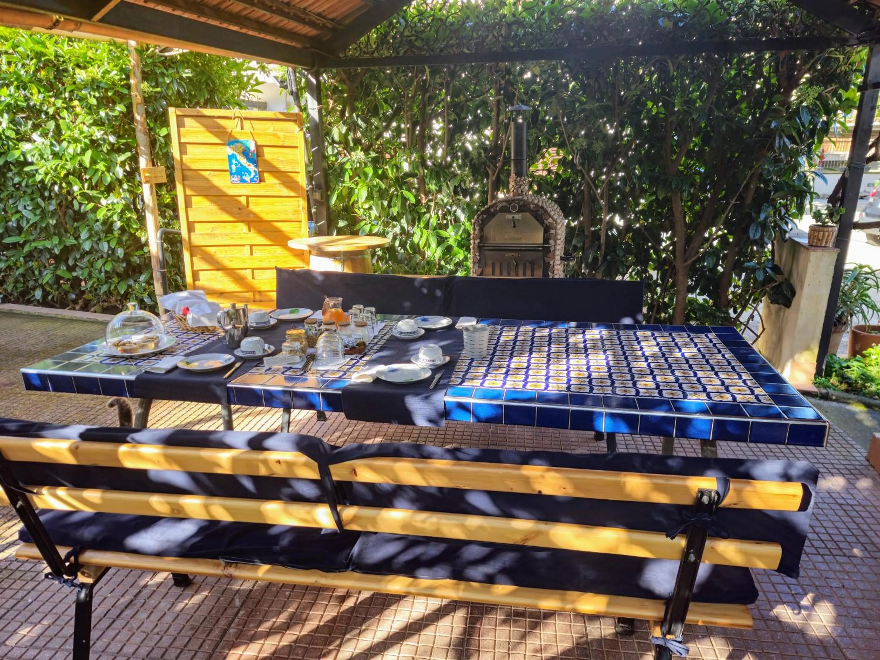 Breakfast in Tettoeletto Garden Bio