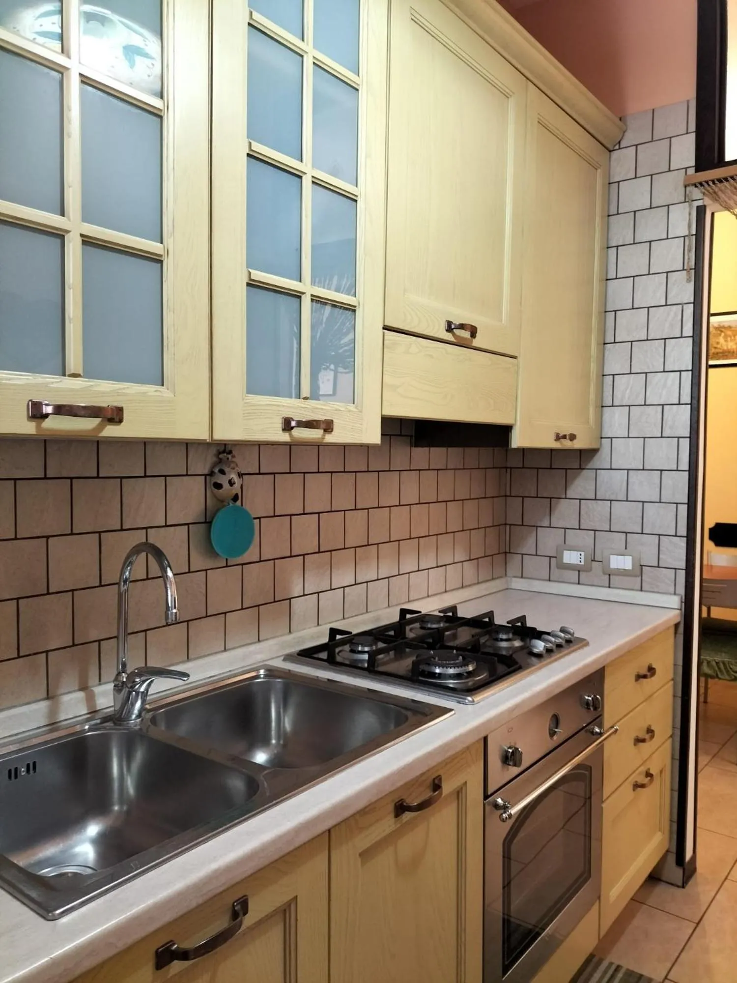 Kitchen or kitchenette in Tettoeletto Garden Bio