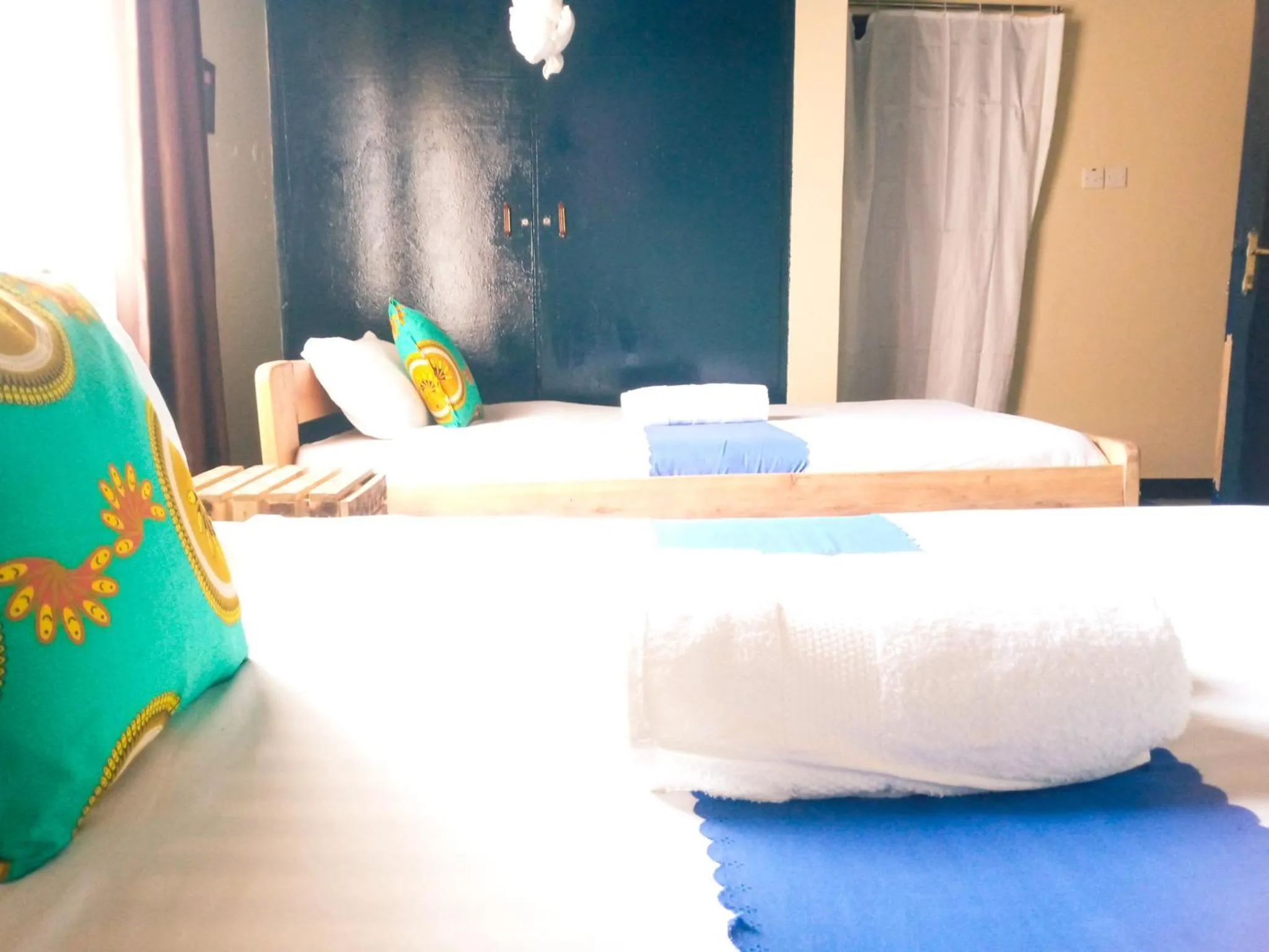 Bed in Santaviva Hotel