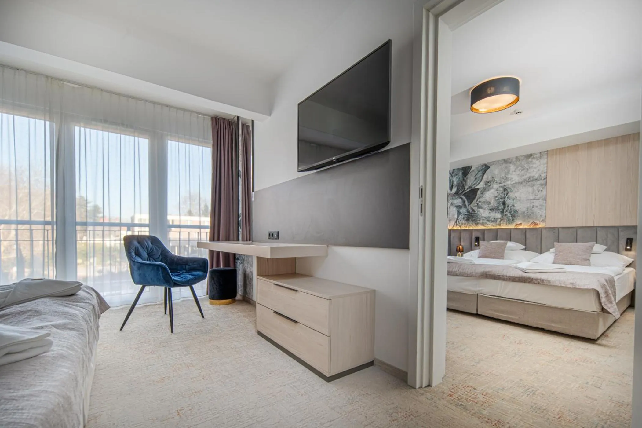 Photo of the whole room, Bed in Sungarden Wellness Hotel Siófok