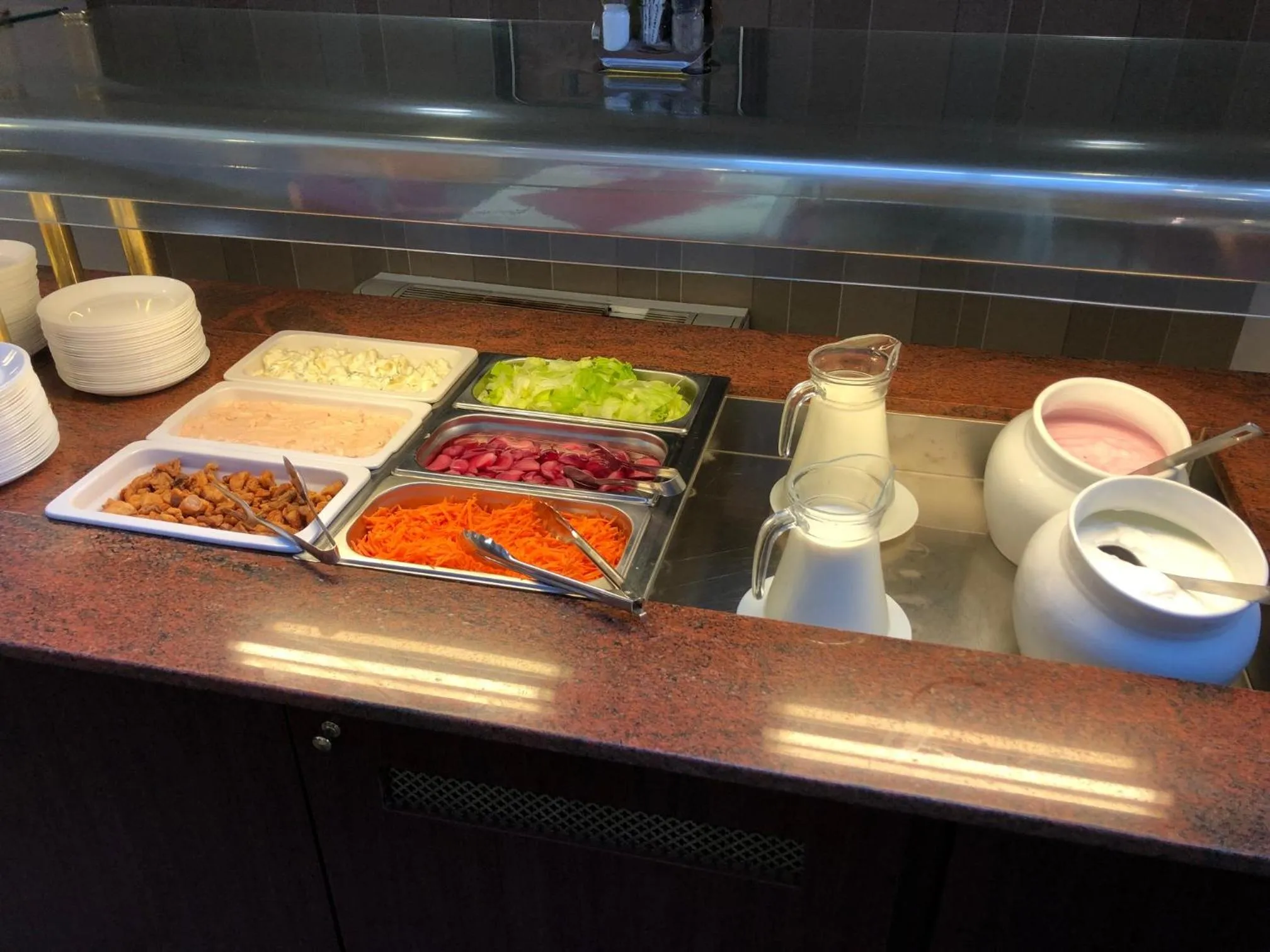 Buffet breakfast in East City Budapest