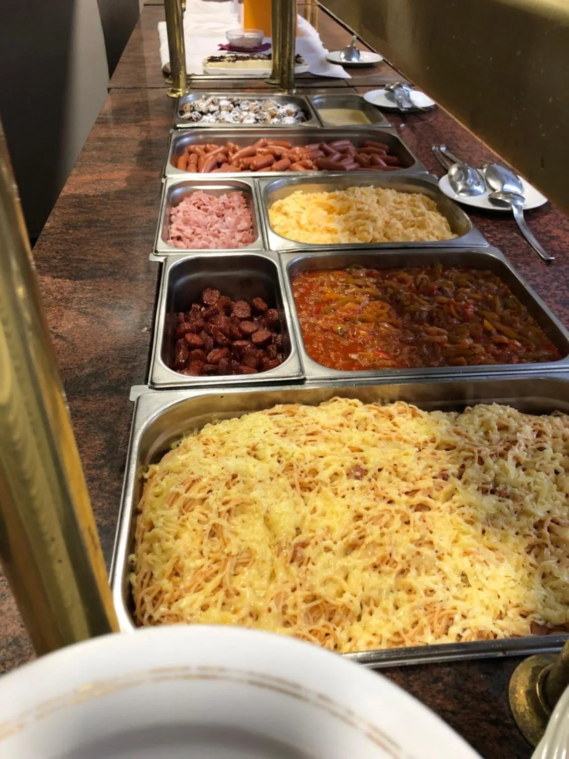 Buffet breakfast in East City Budapest