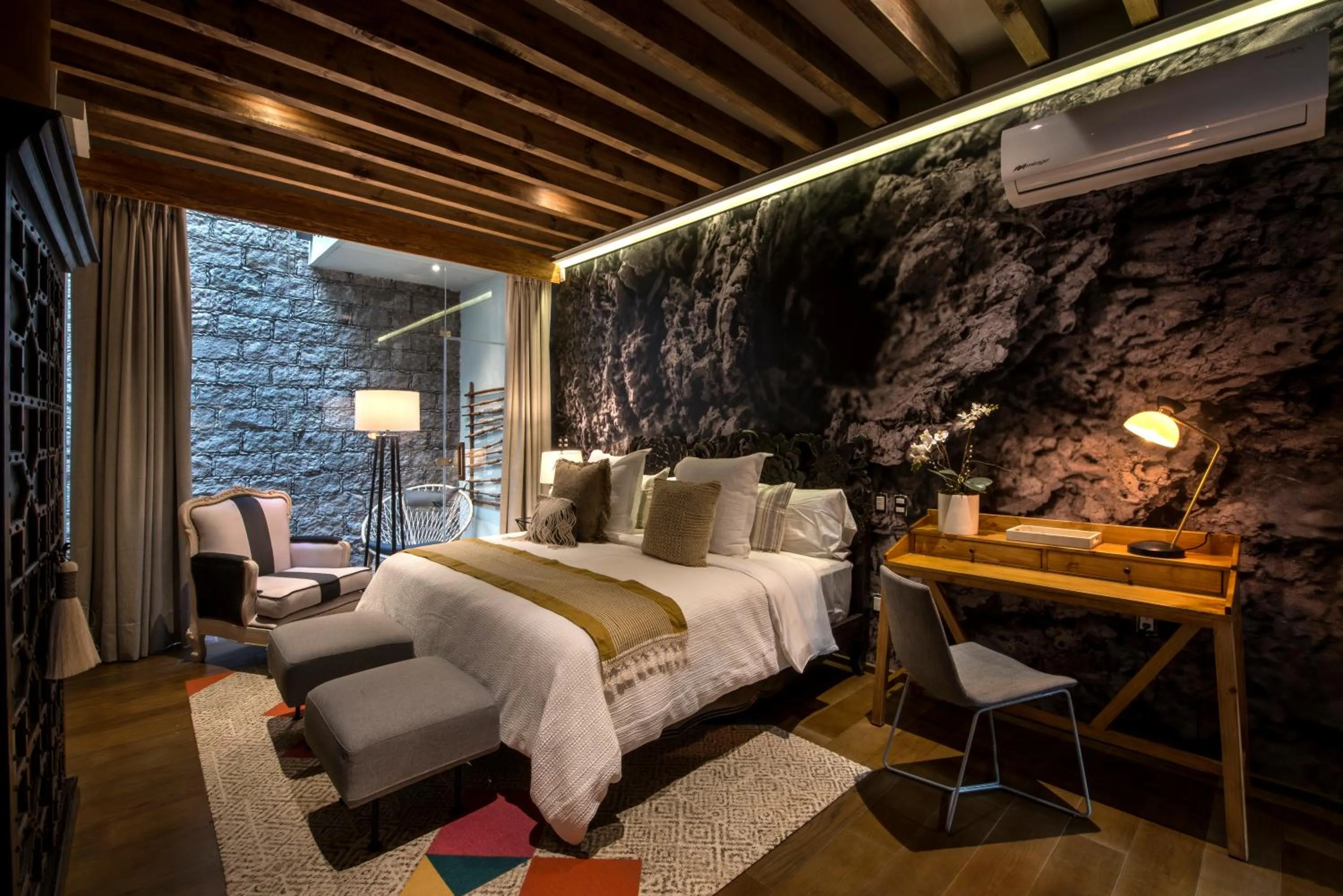 TV and multimedia, Bed in Casa Cien Hilos