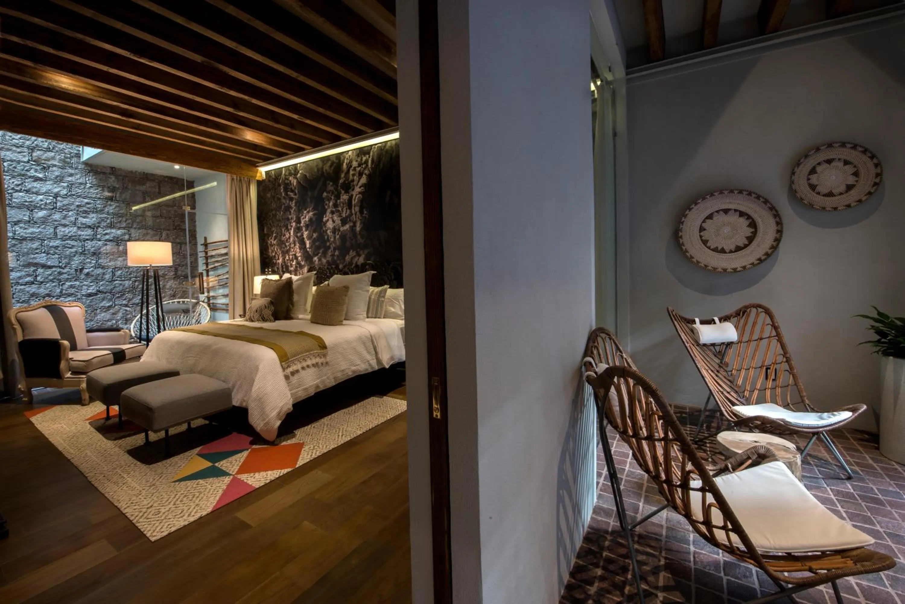 Photo of the whole room, Bed in Casa Cien Hilos