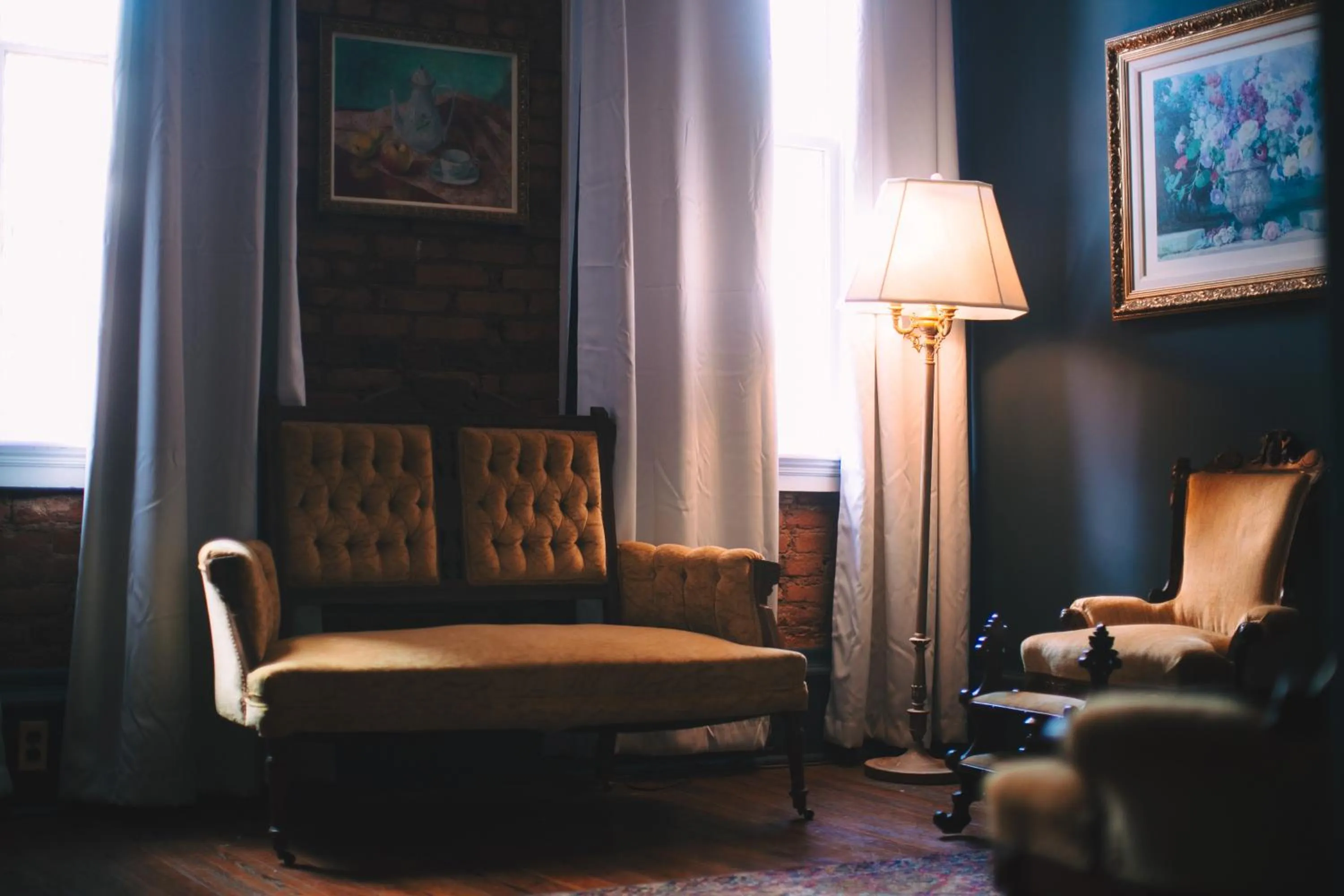 Living room in The Grand Hotel