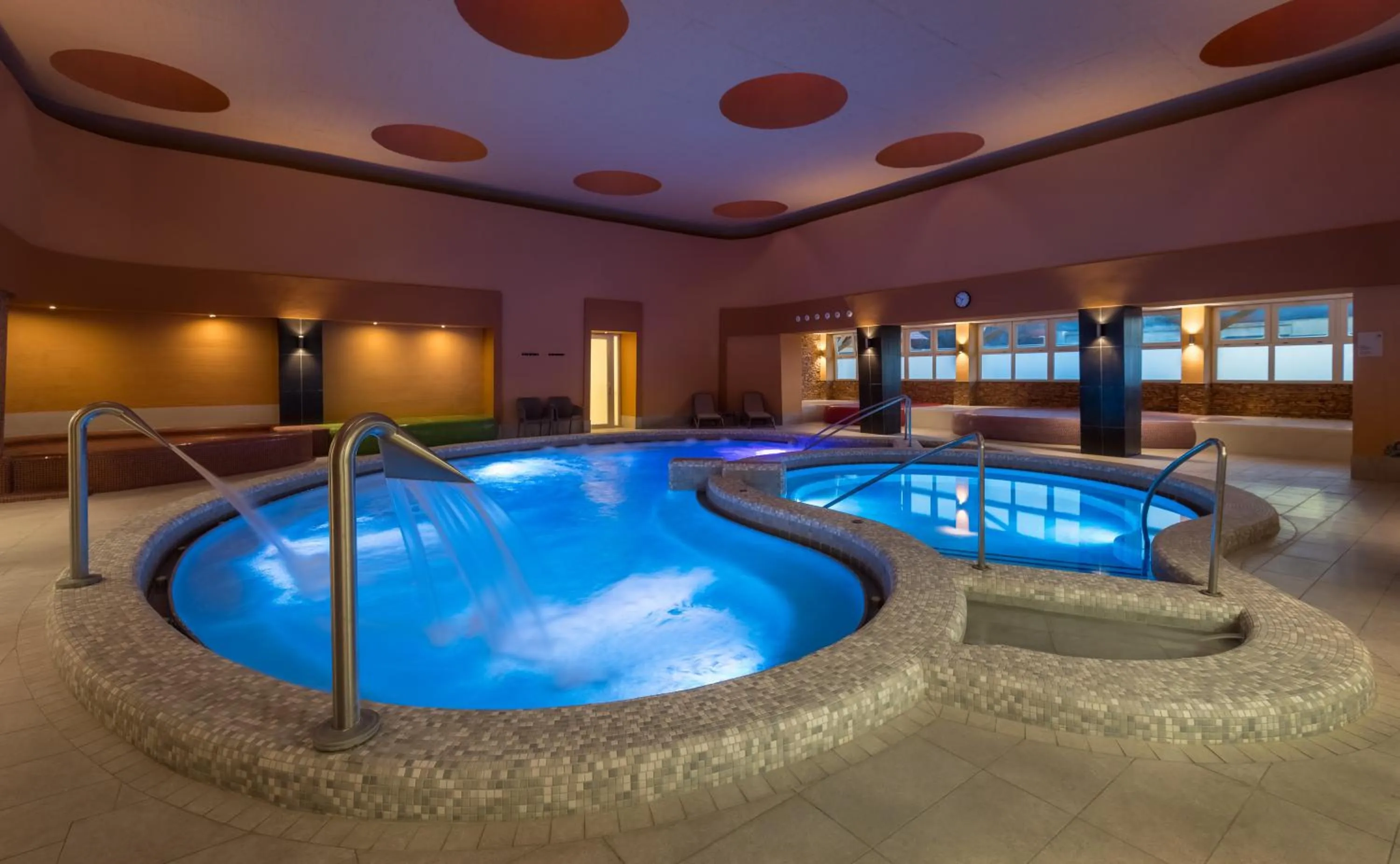 Swimming pool in Hunguest Hotel Flóra