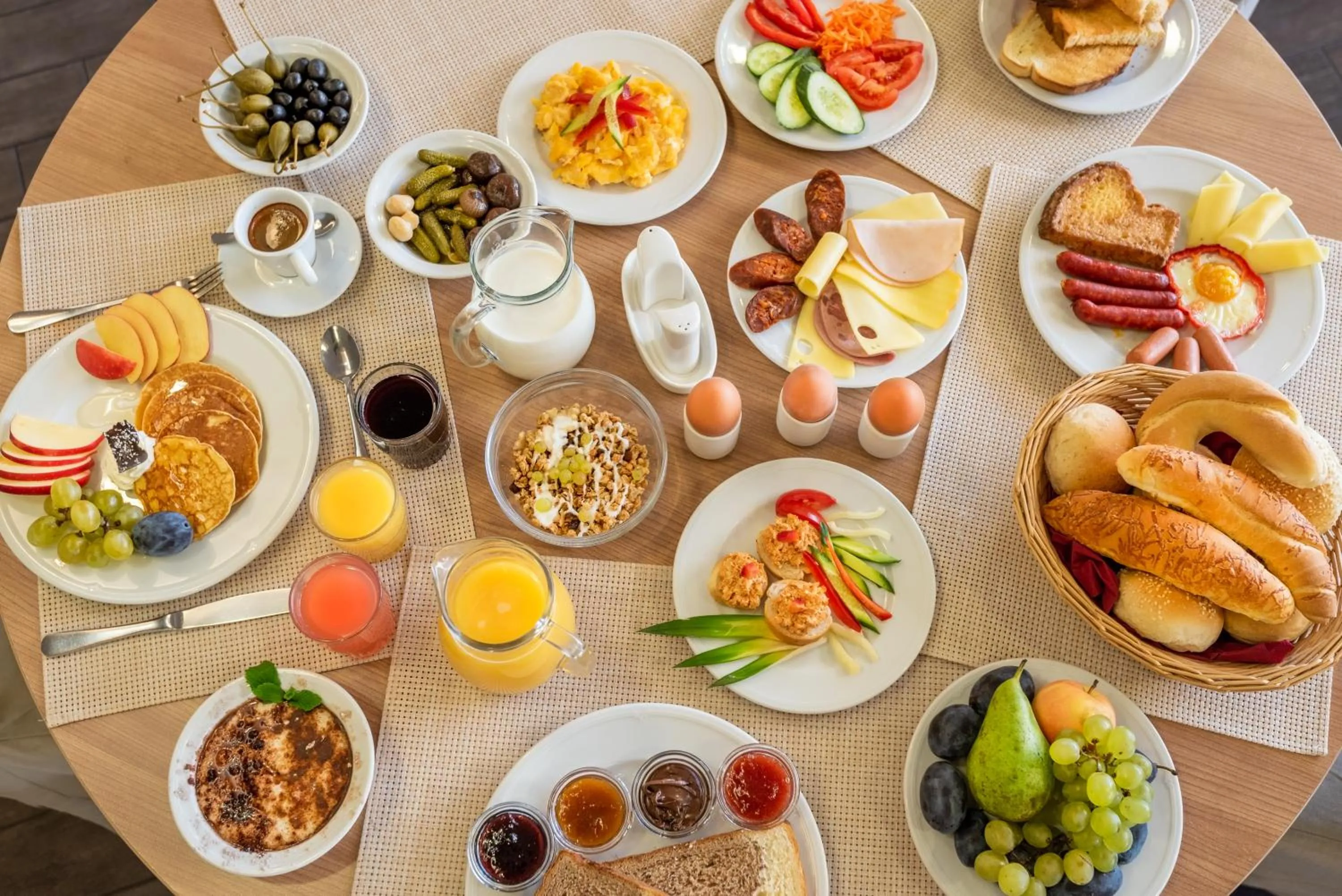 Breakfast in Hunguest Hotel Gyula