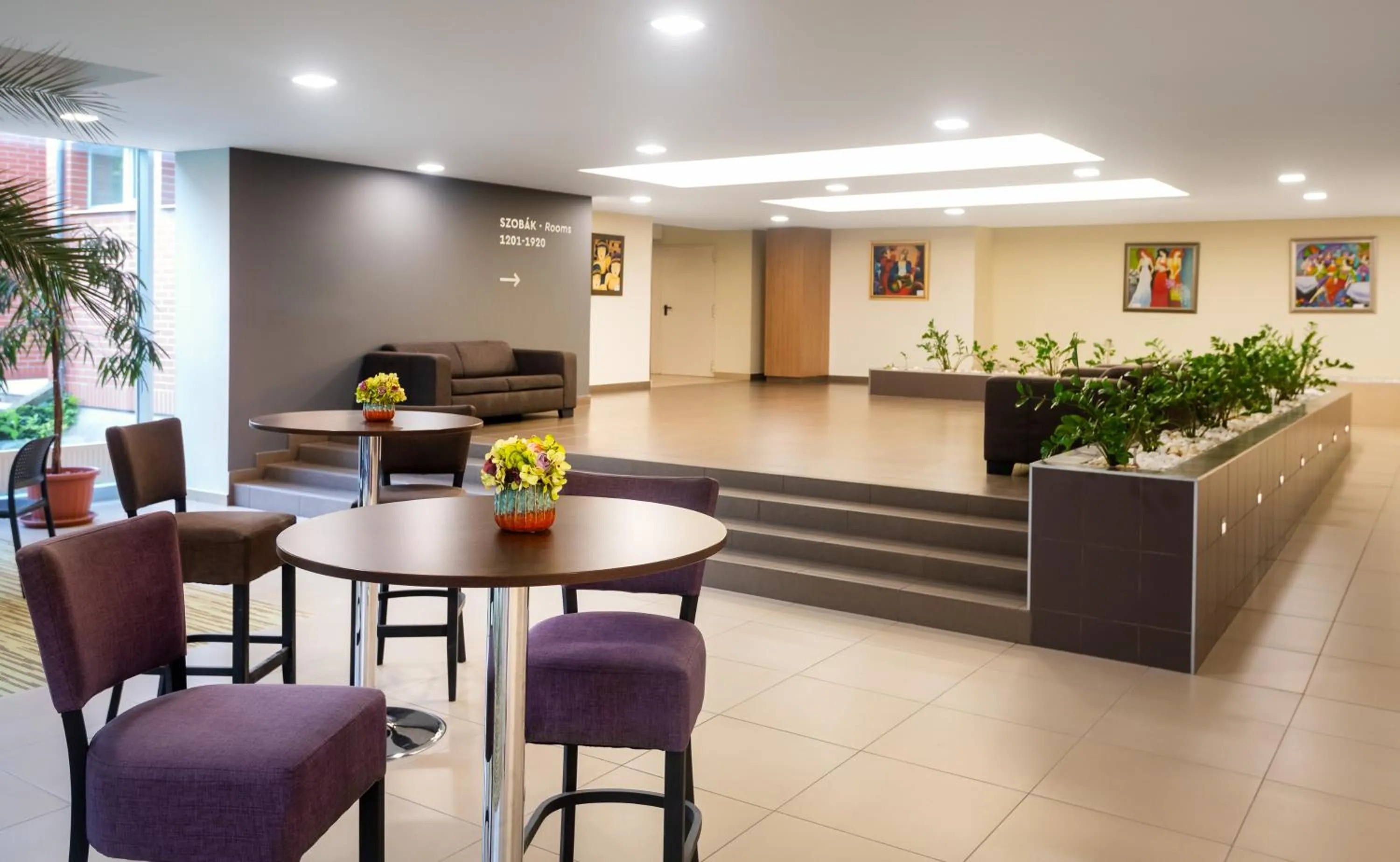 Lobby or reception in Hunguest Hotel Gyula