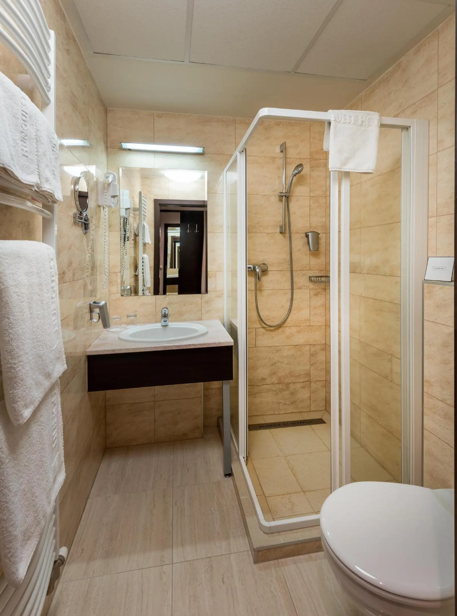 Bathroom in Hunguest Hotel Gyula