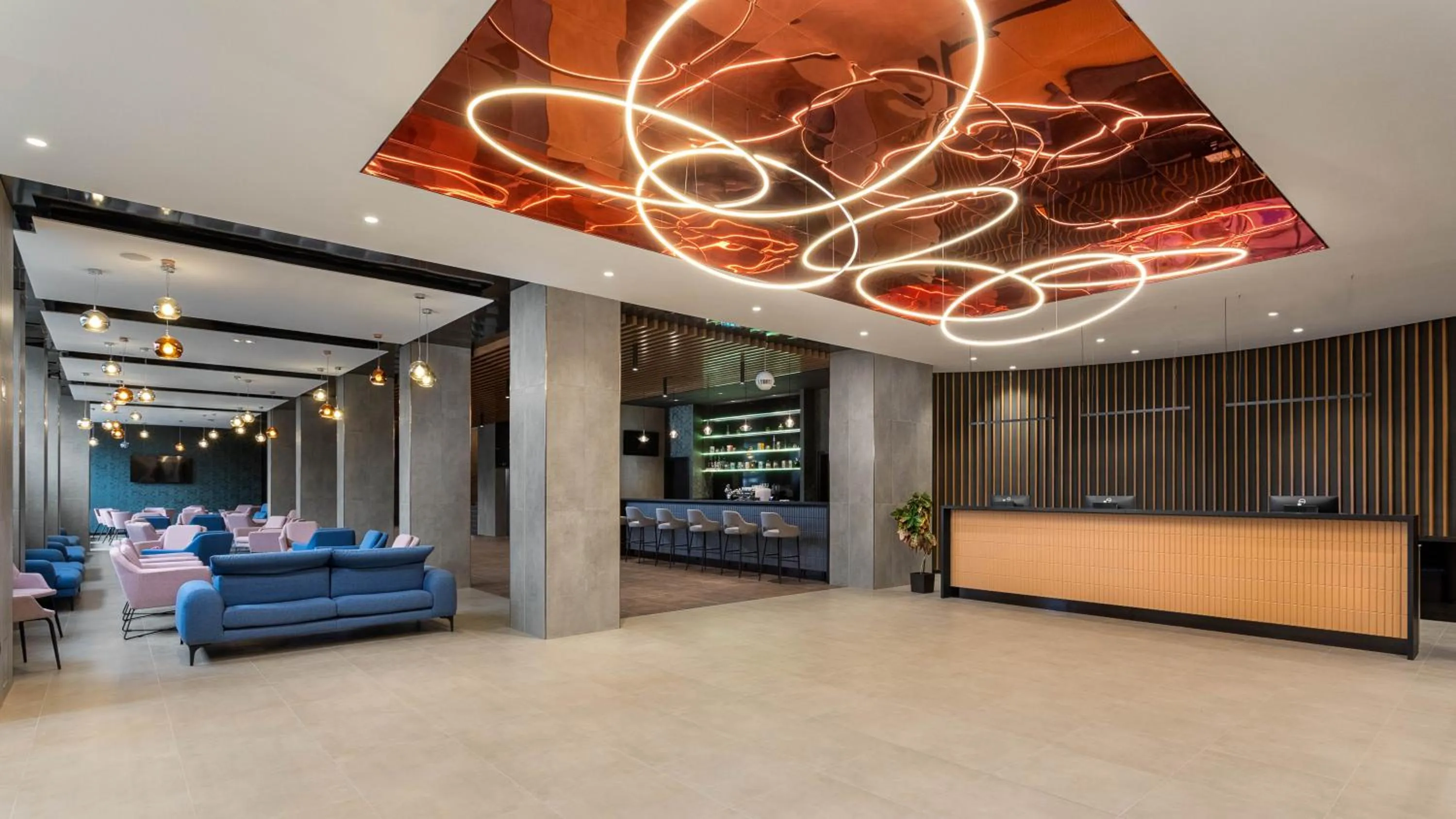 Communal lounge/ TV room in Hunguest Hotel Béke